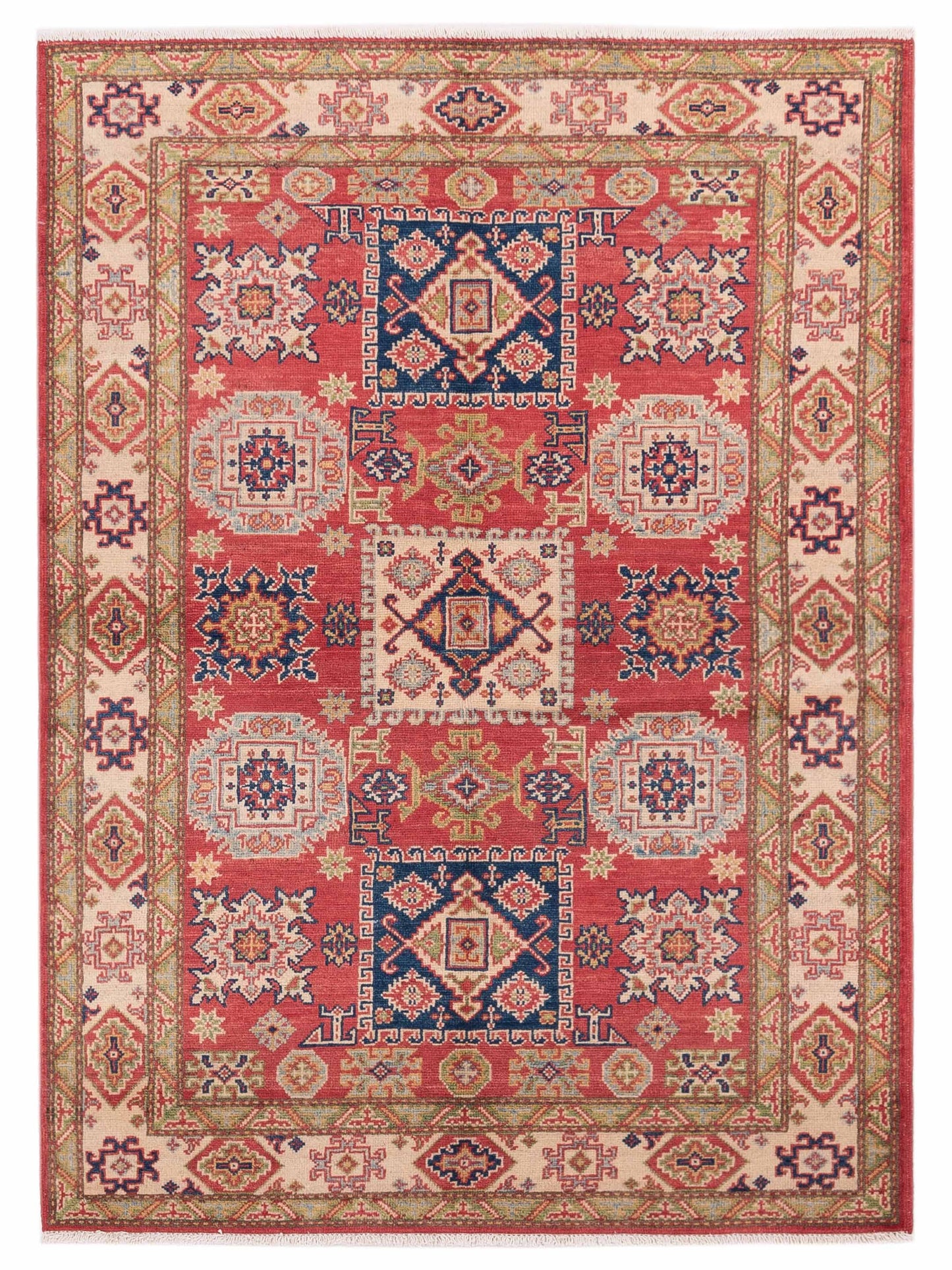 Nomad Kazak Red Ivory Traditional
