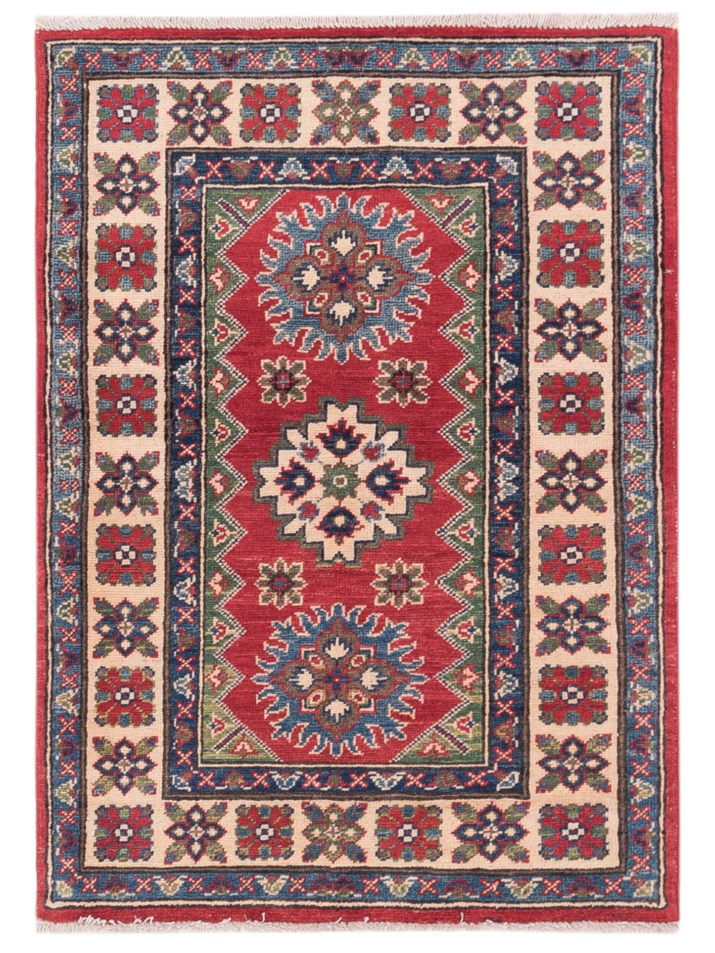 Nomad Kazak Red Ivory Traditional