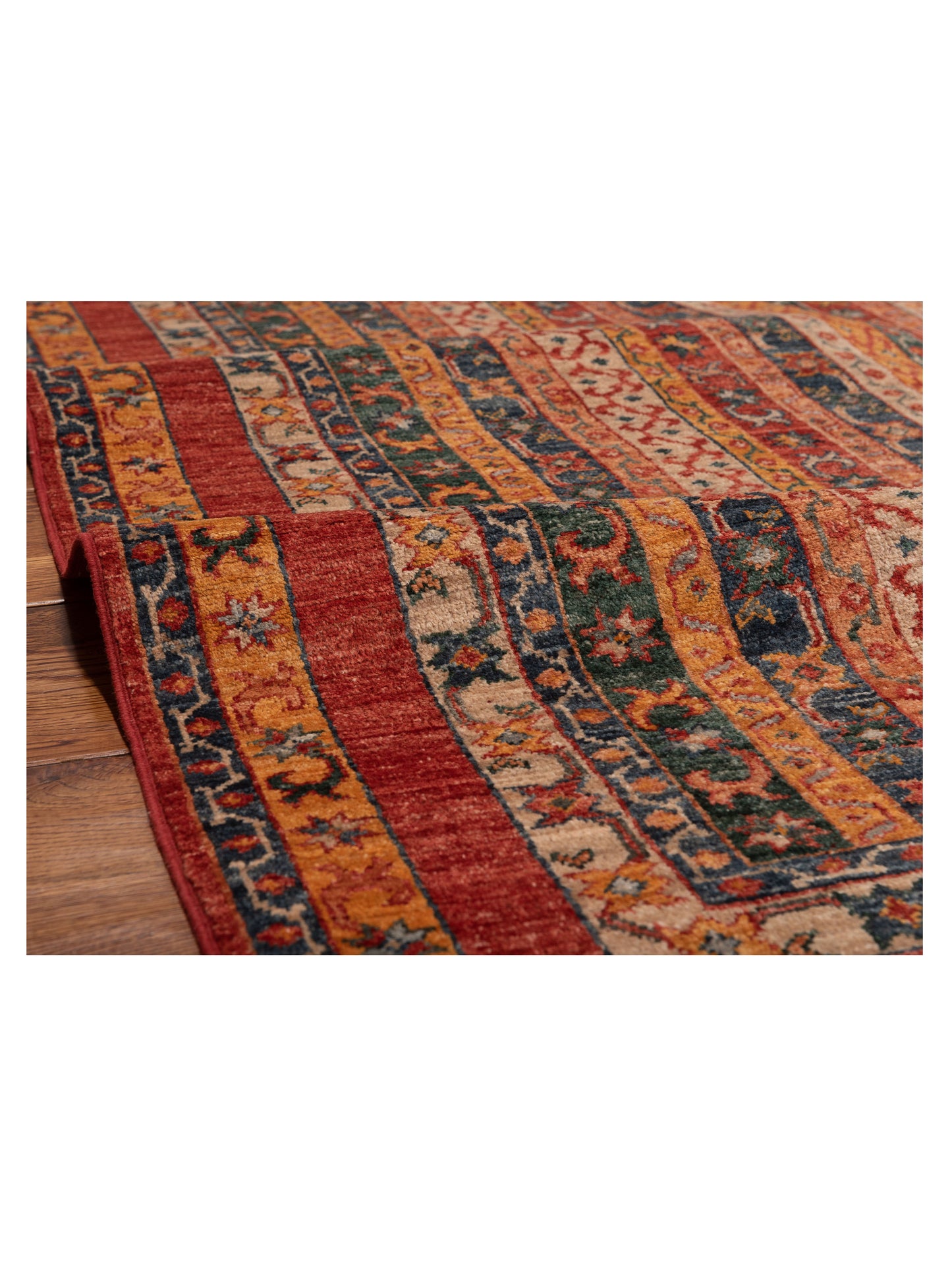 Shawl 148867 Multi Multi 4.1x5.11 Hand Knotted Rug