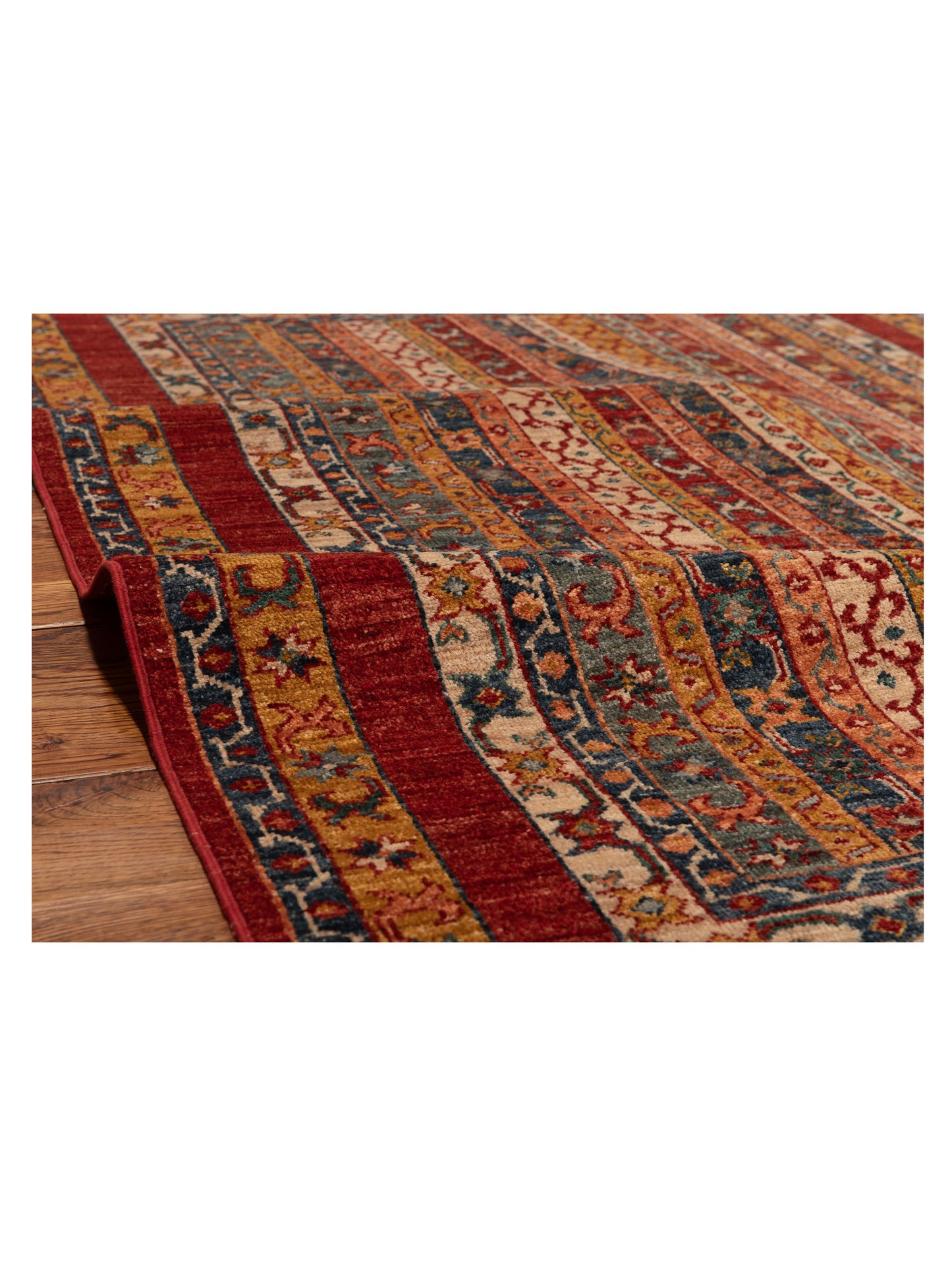 Shawl 148868 Multi 4.1x5.10 Hand Knotted Rug