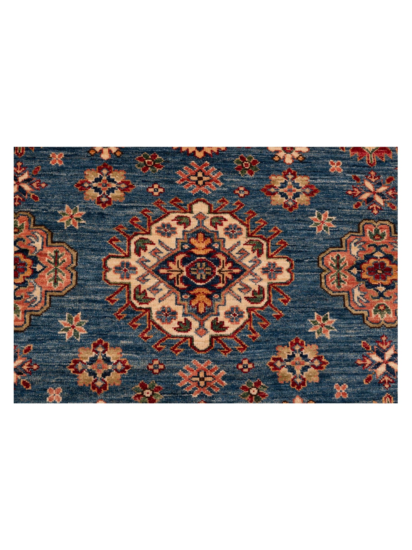 Kars 148934 Blue Ivory 5.10x8.1 Hand Knotted Rug