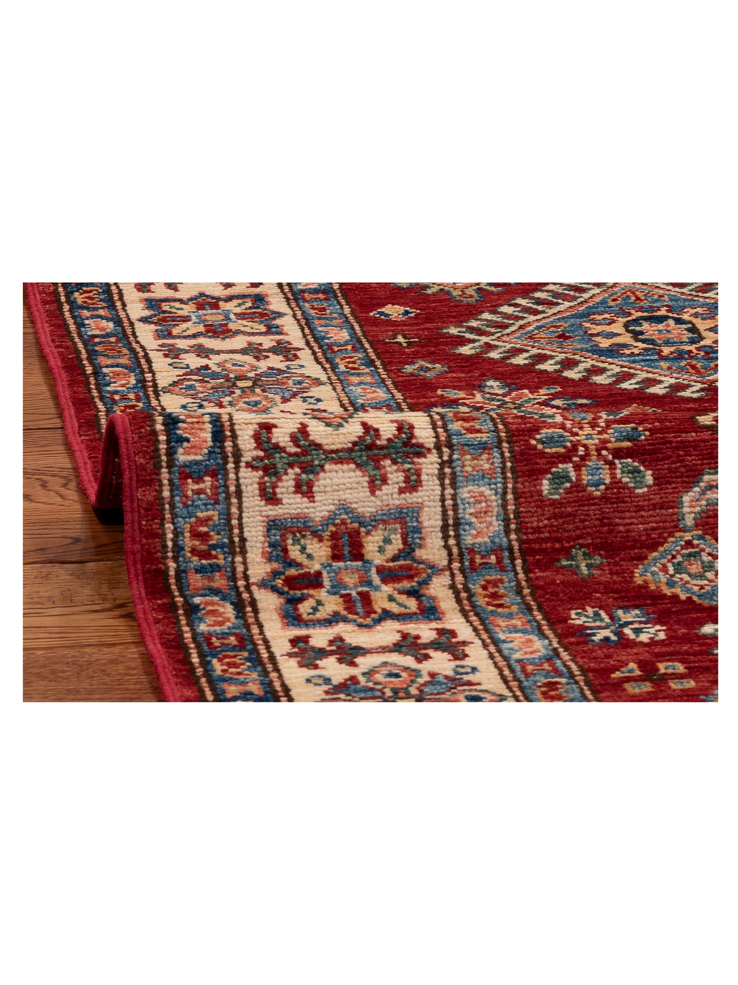 Kars 148936 Red Ivory 2.8x11.1 Hand Knotted Rug
