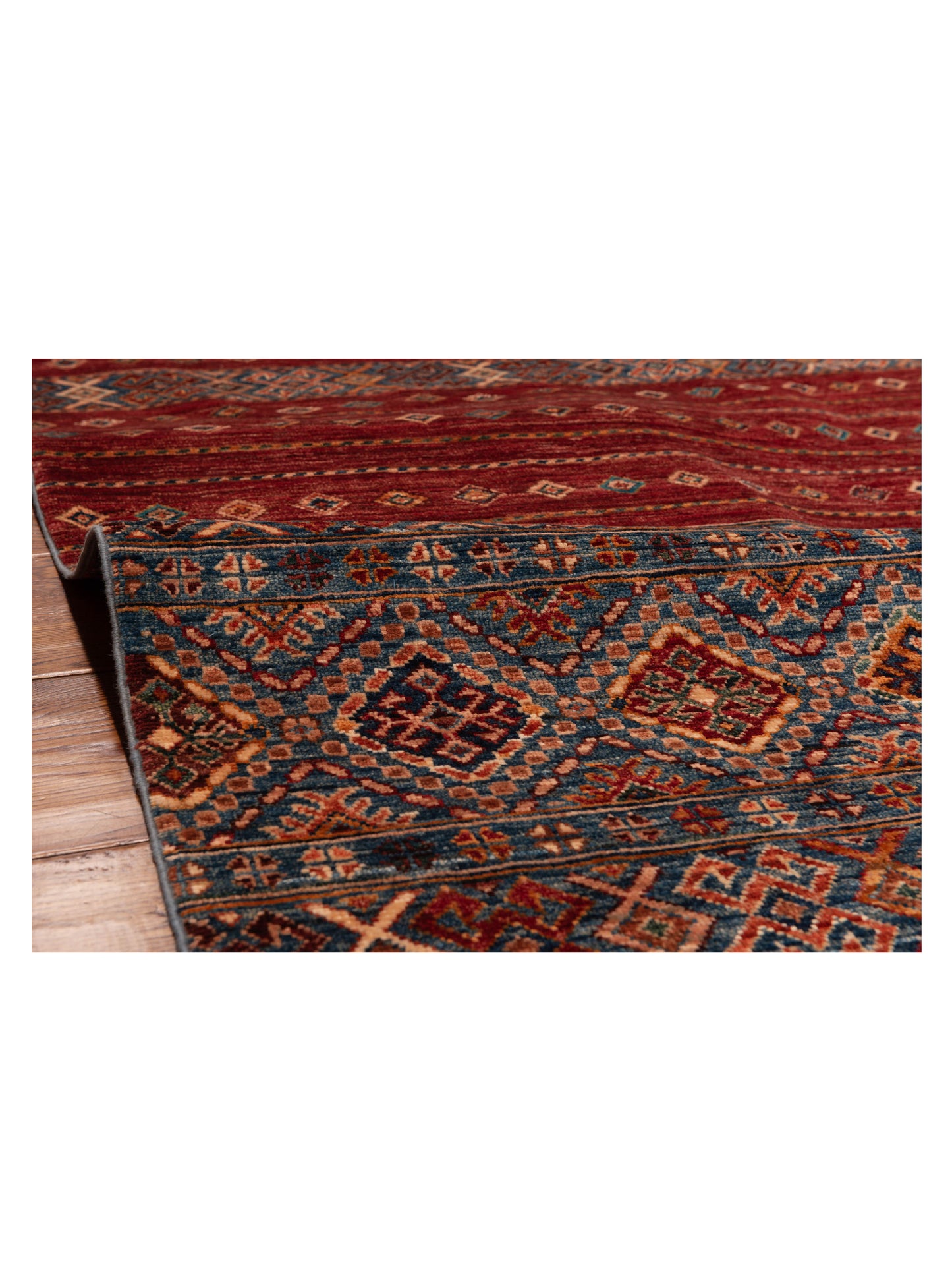 Horosan 149026 Multi Multi 5.11x8.1 Hand Knotted Rug