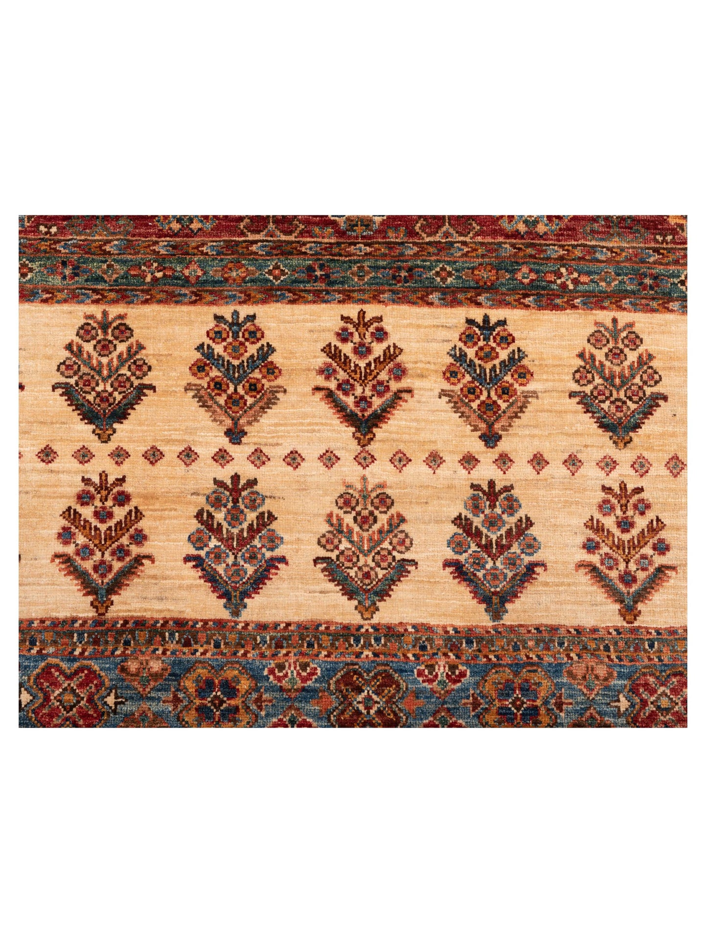 Horosan 149037 Multi Multi 3x4.11 Hand Knotted Rug