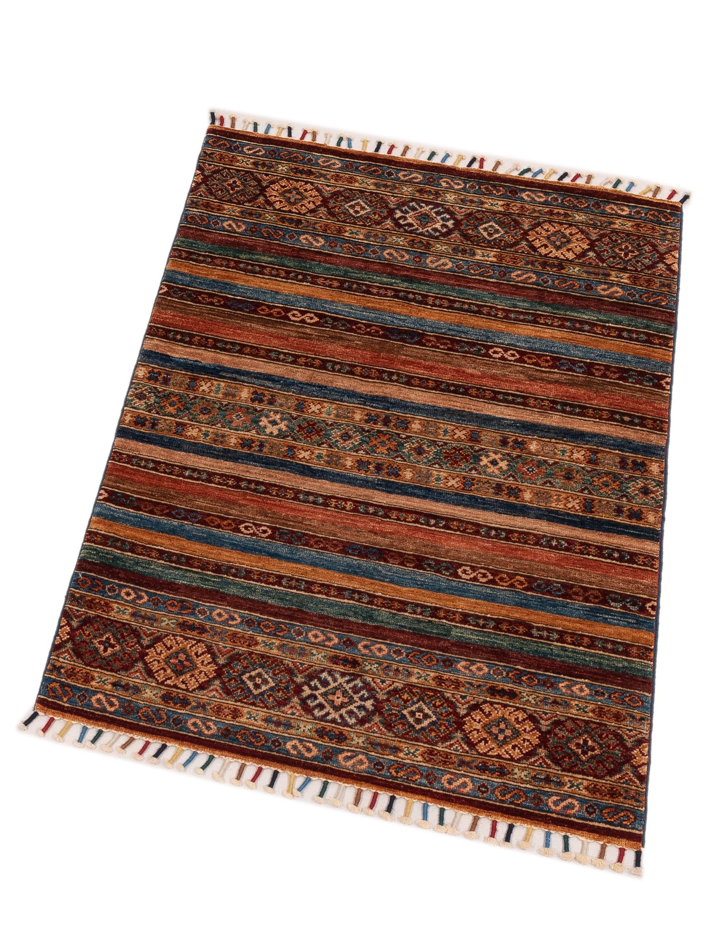 Horosan 149074 Multi Multi 2.11x4.1 Hand Knotted Rug