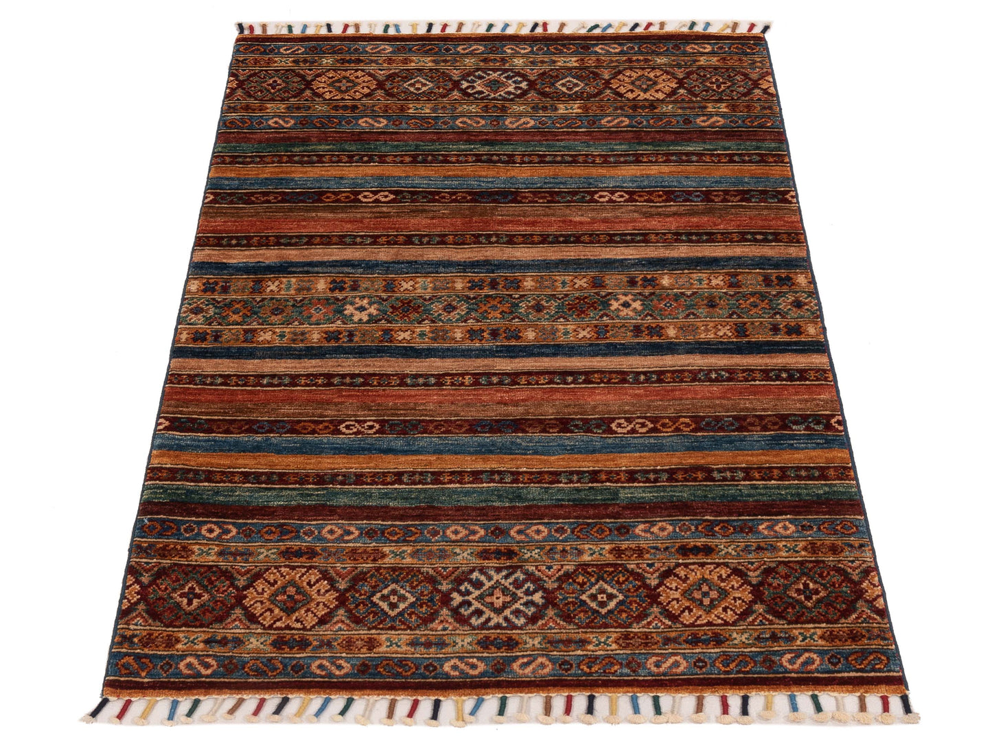 Horosan 149074 Multi Multi 2.11x4.1 Hand Knotted Rug