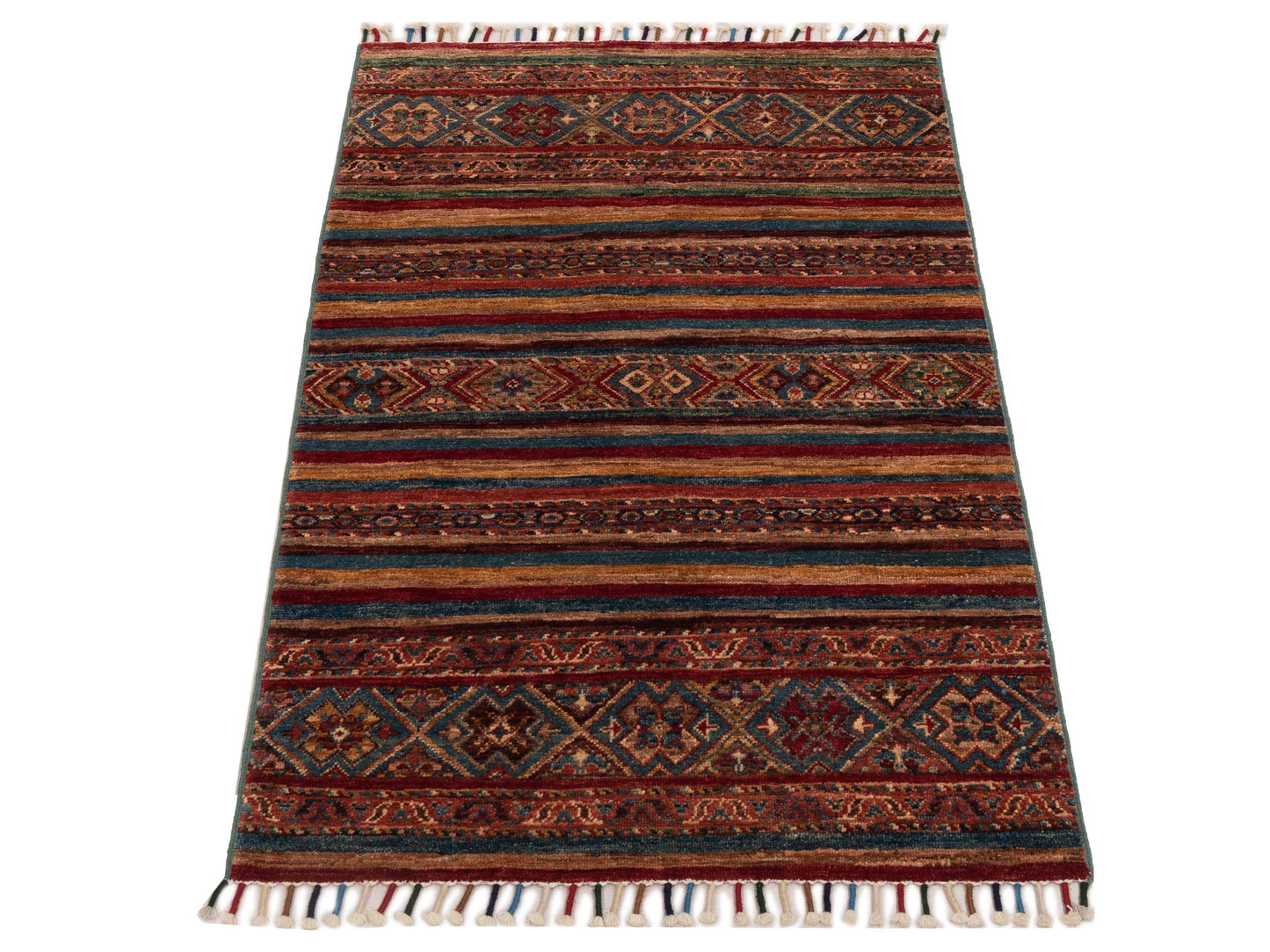 Horosan 149076 Multi Multi 3x4.3 Hand Knotted Rug