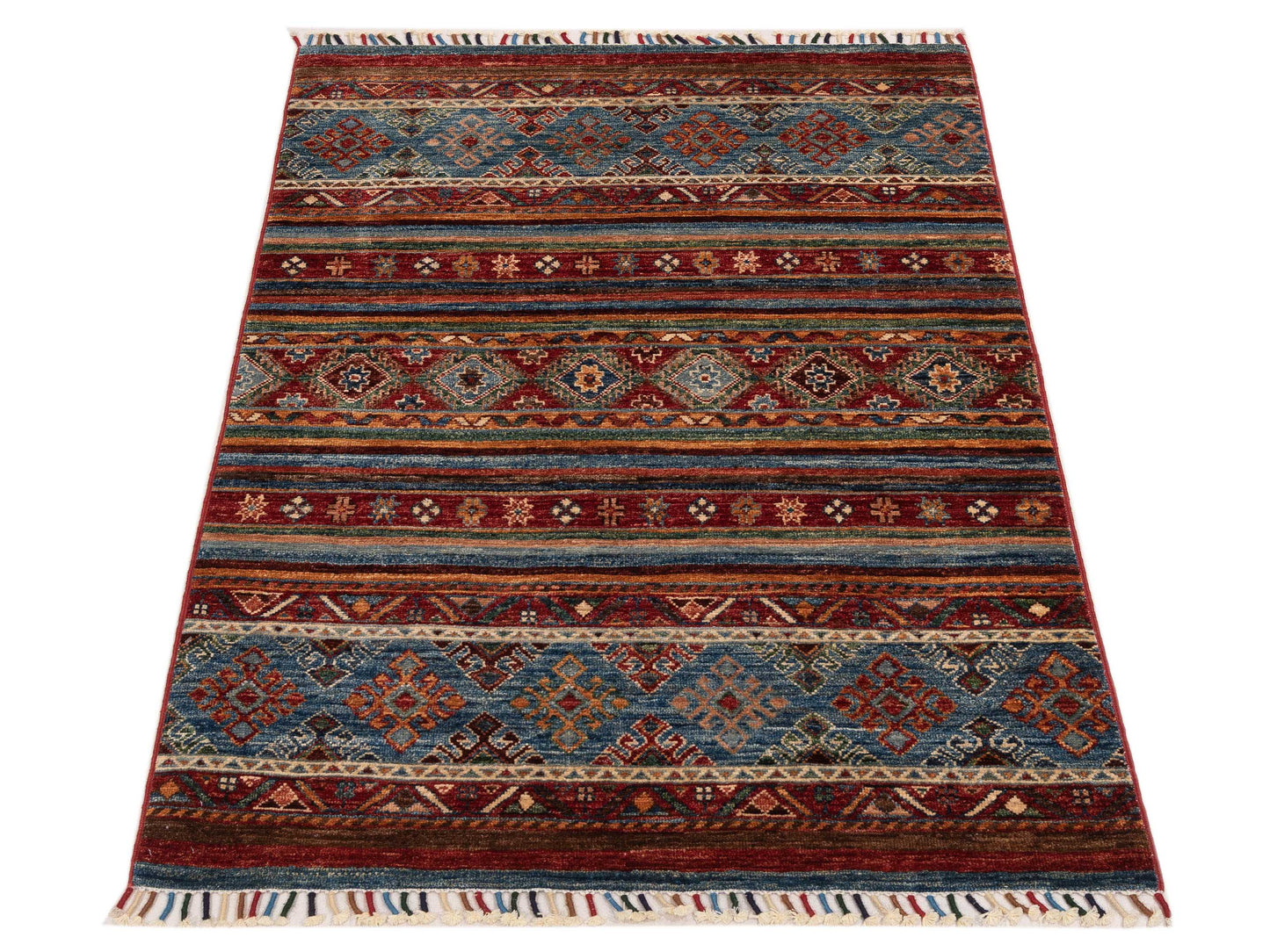 Horosan 149115 Multi Multi 3.4x5.1 Hand Knotted Rug