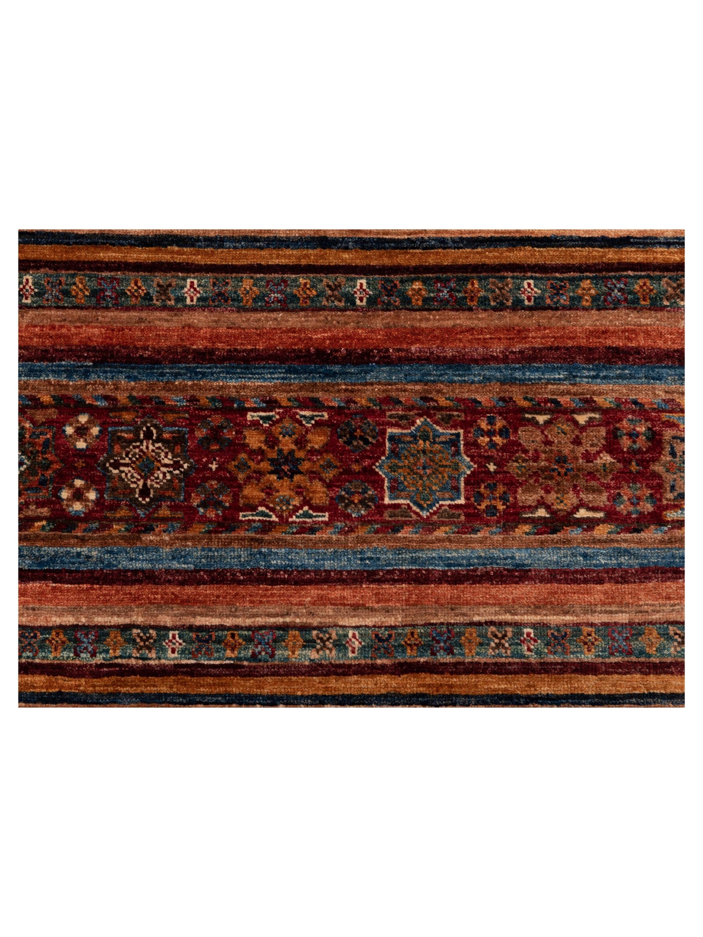 Horosan 149119 Multi Multi 2.10x3.11 Hand Knotted Rug