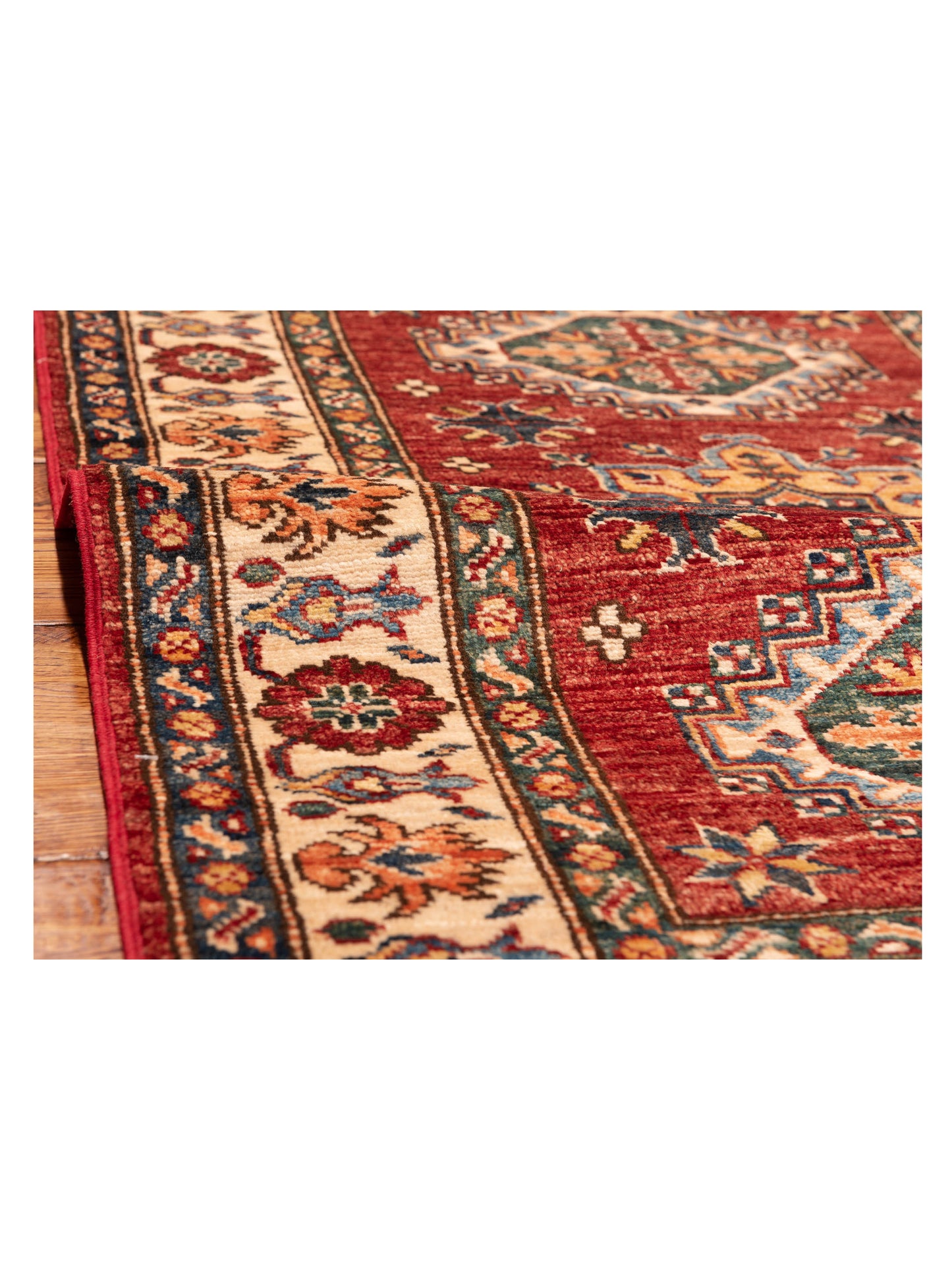 Kars 149154 Red Ivory 2.10x3.11 Hand Knotted Rug