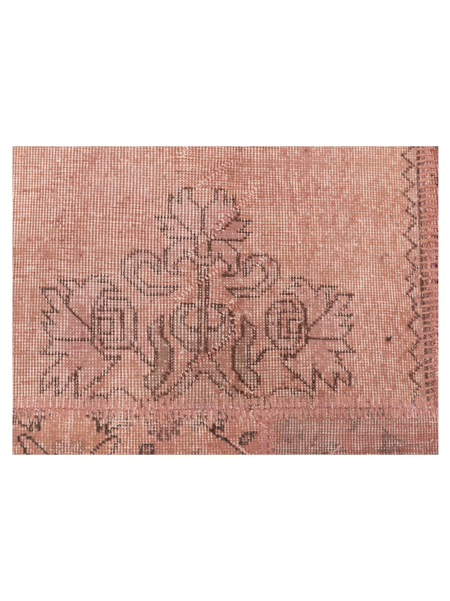 Turkish Vestige Patchwork 149168 Pink 9.1x12 Hand Knotted Rug