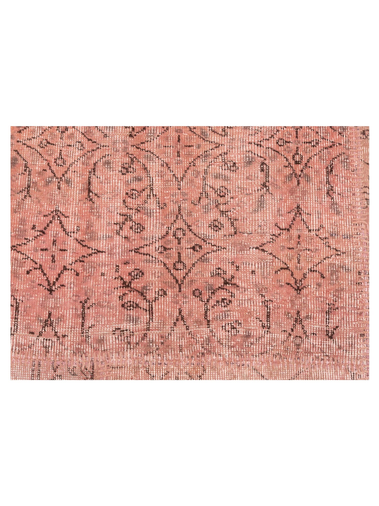 Turkish Vestige Patchwork 149169 Pink 9.1x12 Hand Knotted Rug