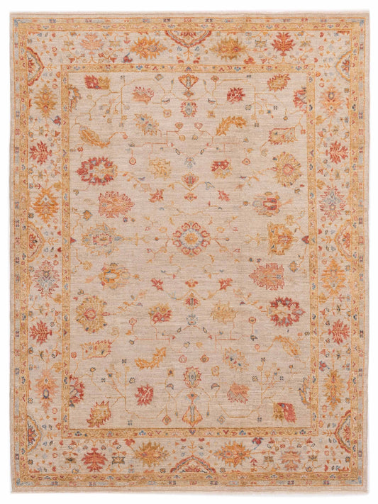 Anadol Angora Oushak  Ivory Ivory Traditional