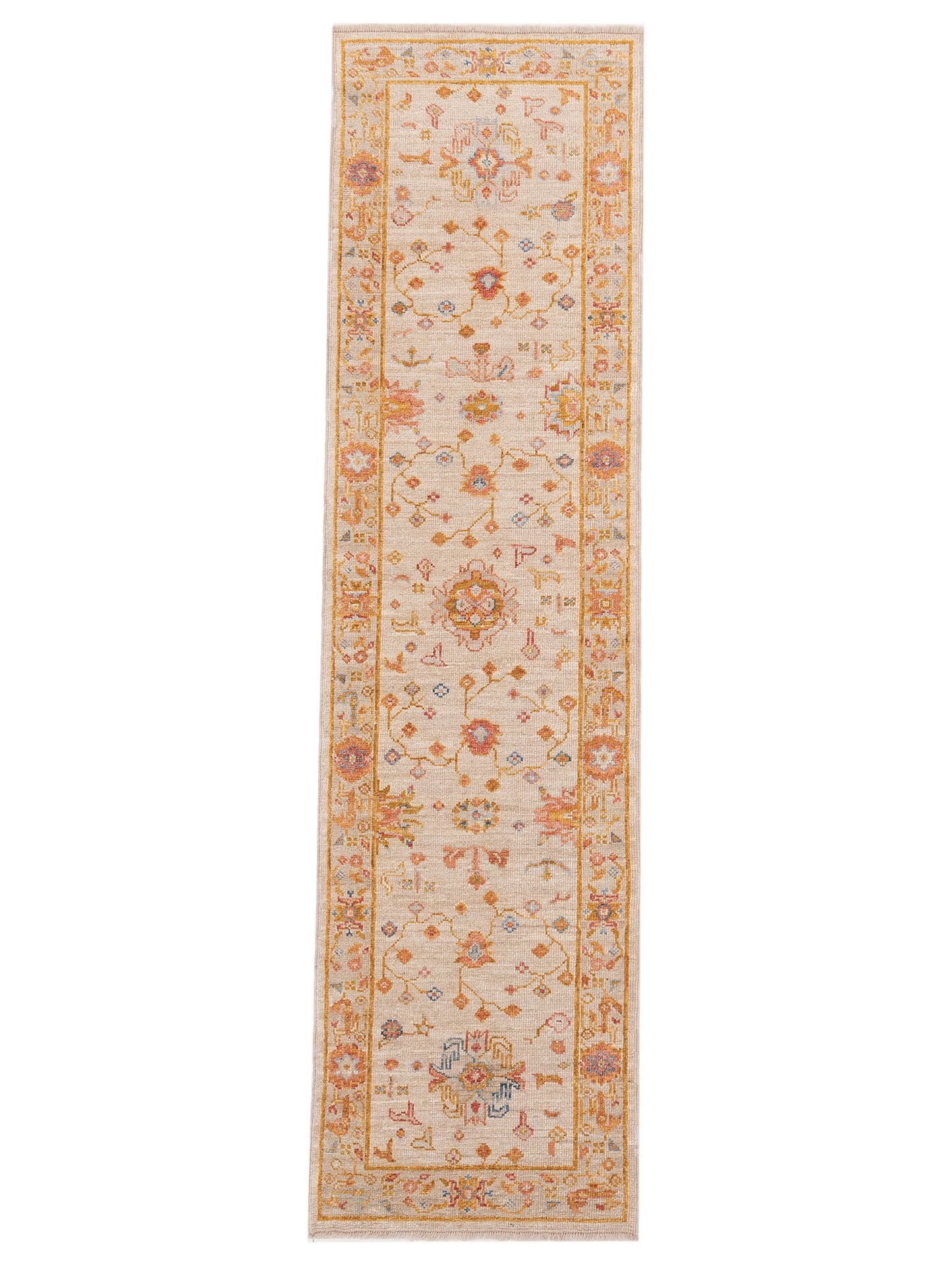 Anadol Angora Oushak Ivory Ivory Traditional