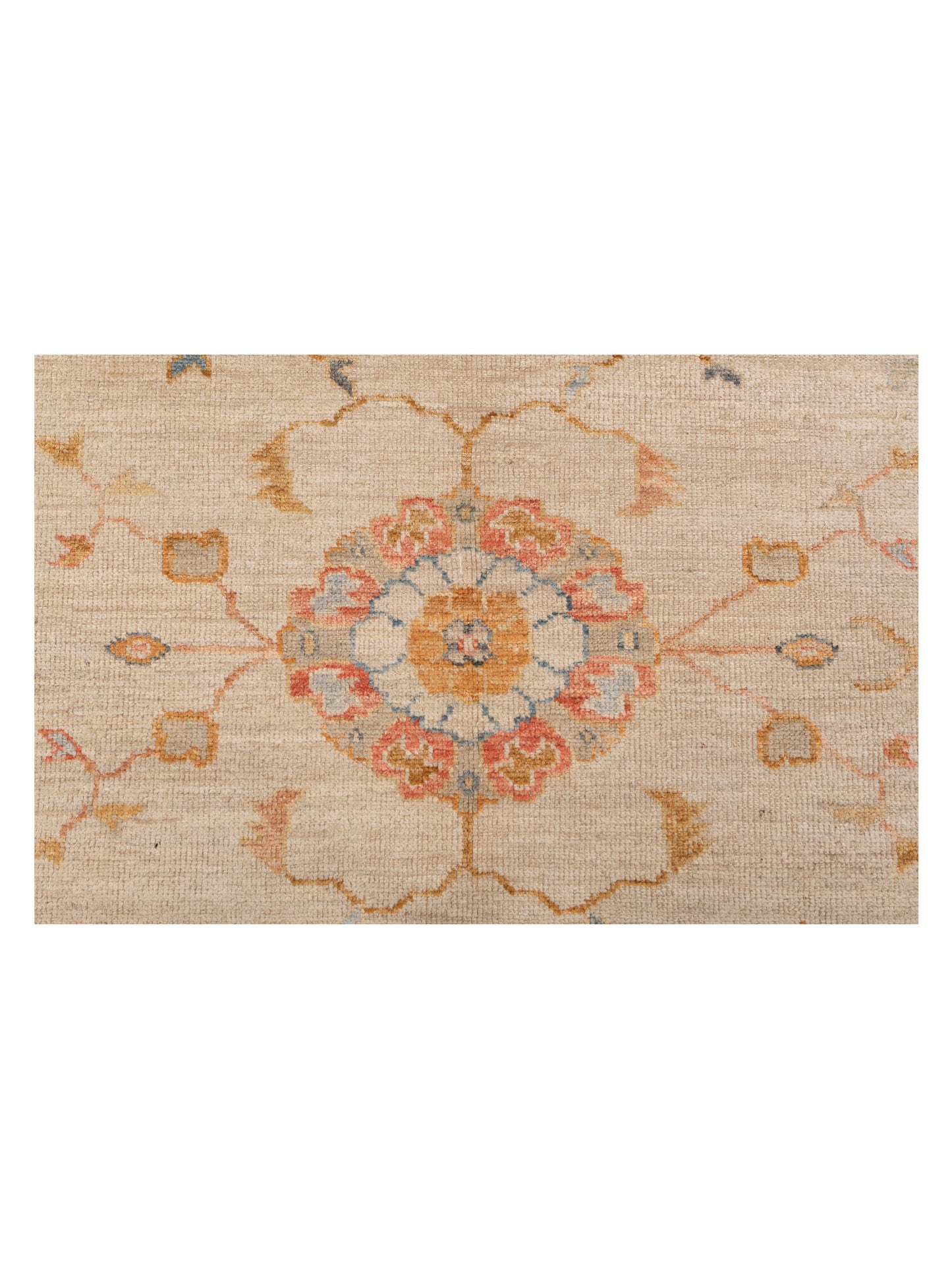 Angora Oushak 149410 Ivory Ivory 11.3x14.10 Hand Knotted Rug