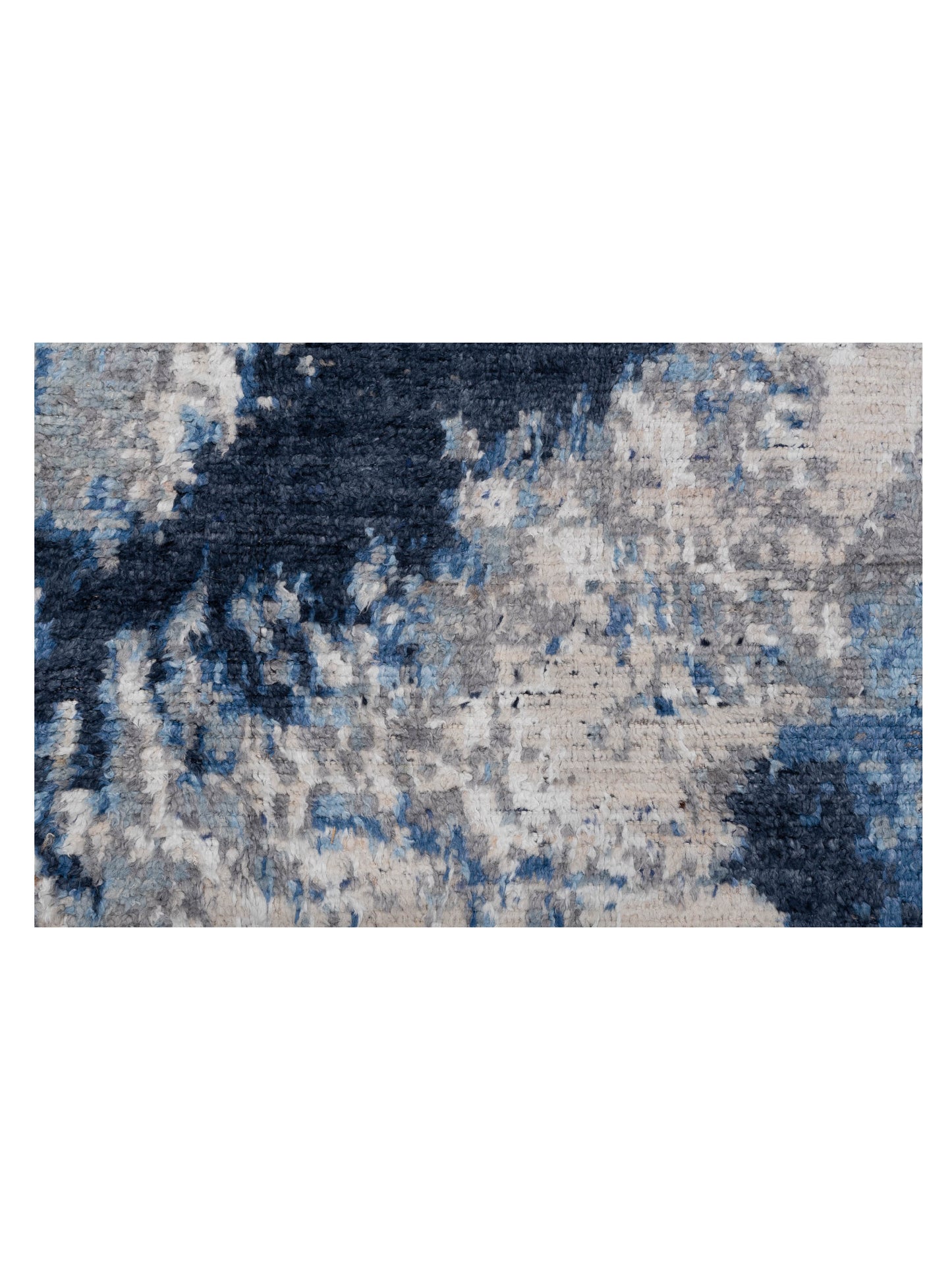 Atlas Firdevs Silver Blue 9.2x11.7 Hand Knotted Rug