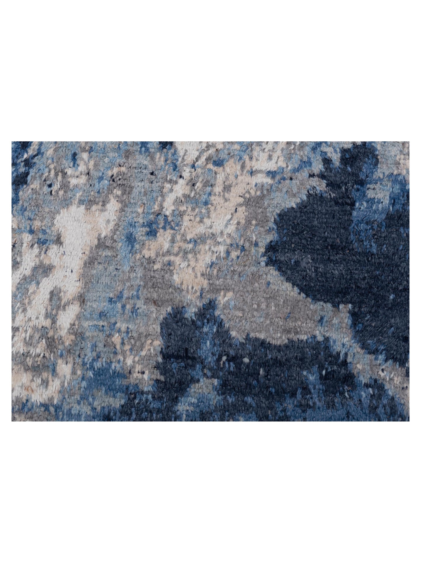 Atlas Cevali Gray Blue 8.2x9.10 Hand Knotted Rug