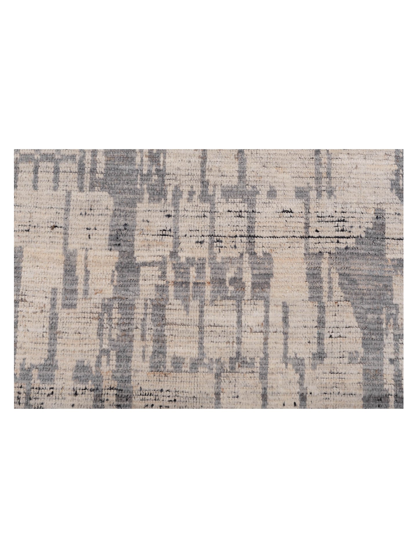 Atlas 149655 Ivory Gray 6x9 Hand Knotted Rug