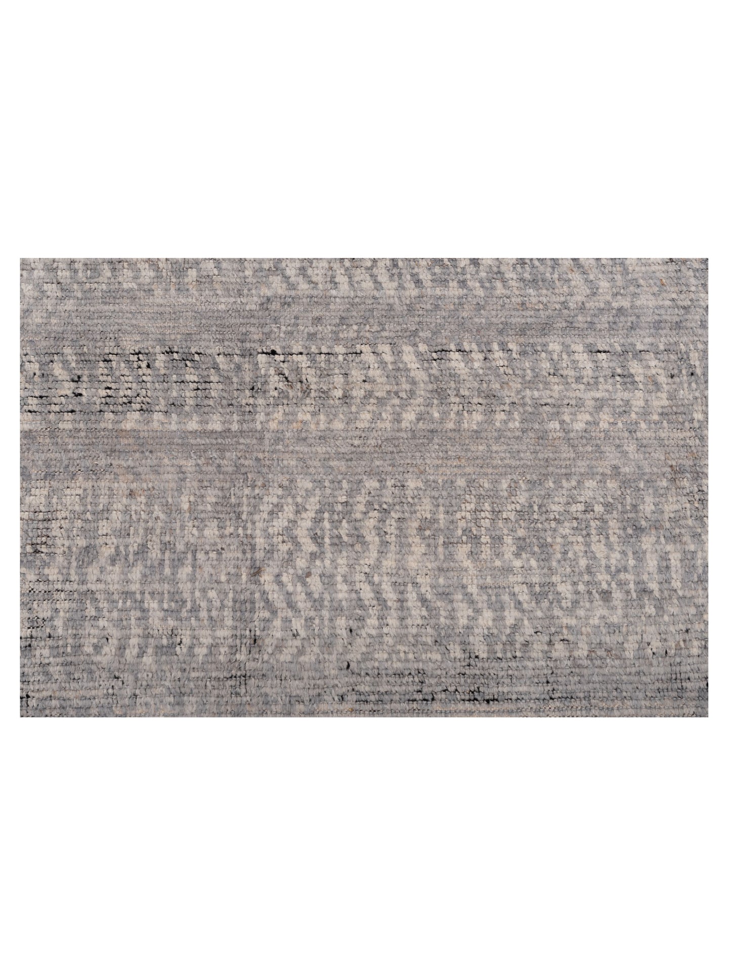 Atlas Cemik Gray Silver 8.2x9.11 Hand Knotted Rug