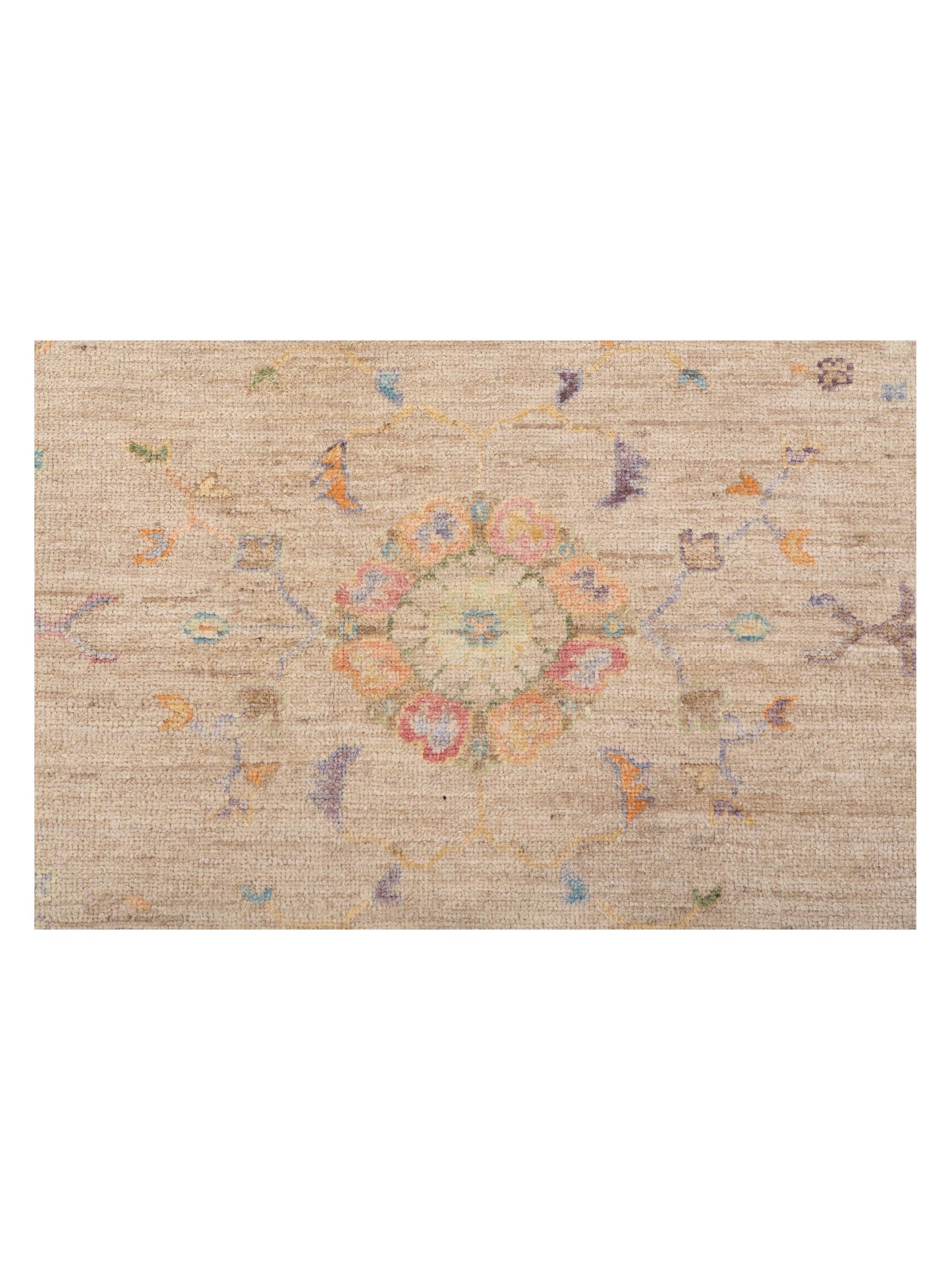 Angora Oushak 149712 Silver Pink 10.3x13.5 Hand Knotted Rug