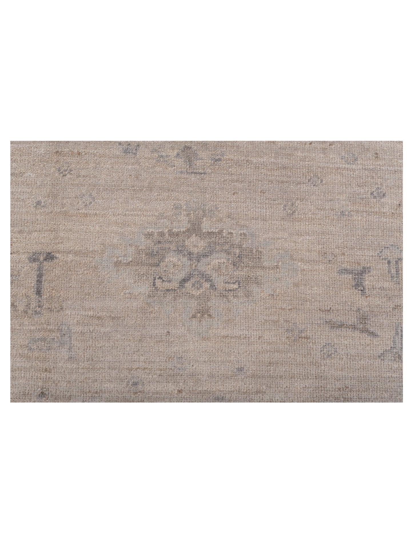 Angora Oushak 149780 Ivory Gray 8x9.9 Hand Knotted Rug