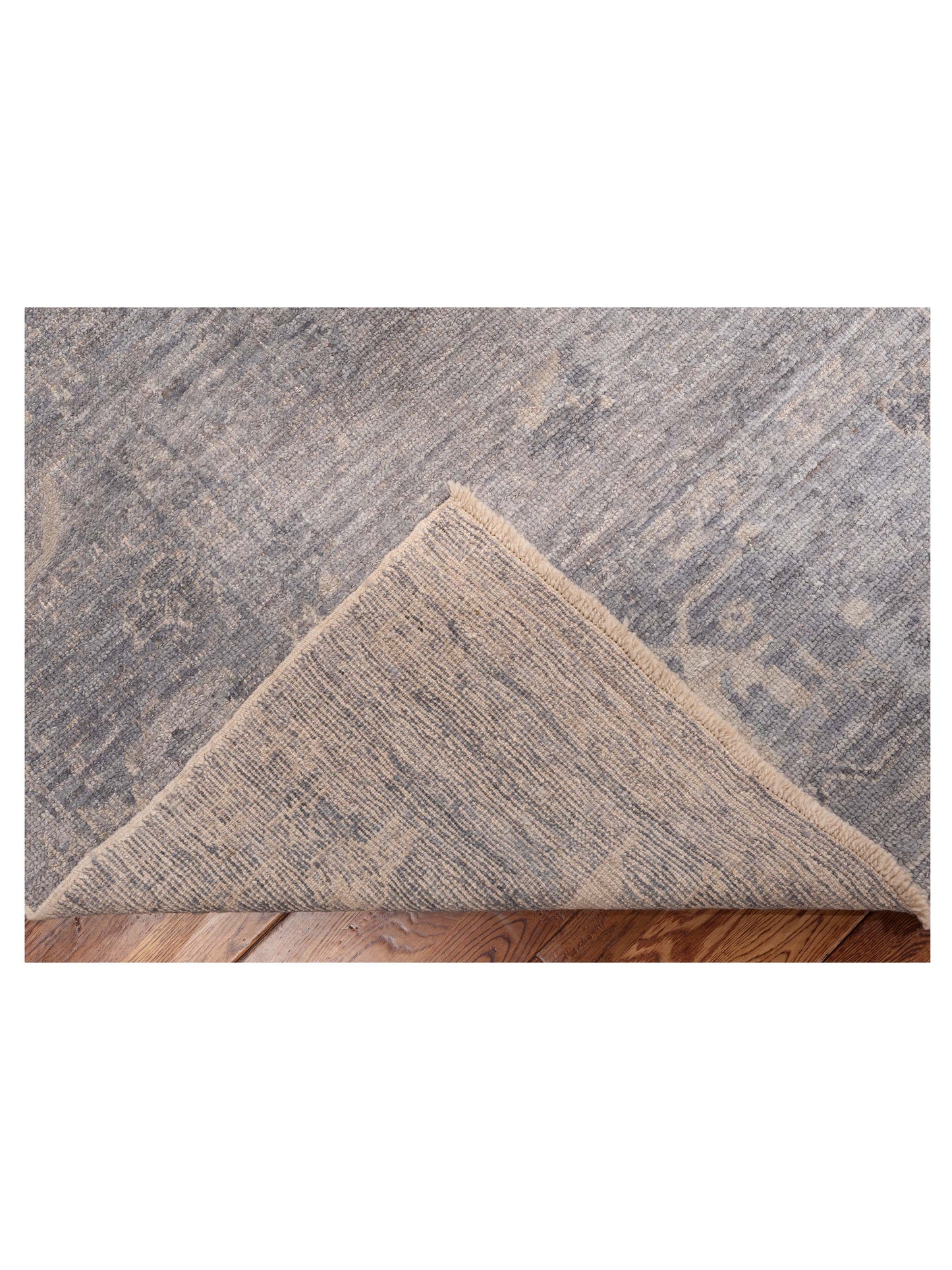 Angora Oushak 149811 Gray Gray 7.10x9.11 Hand Knotted Rug