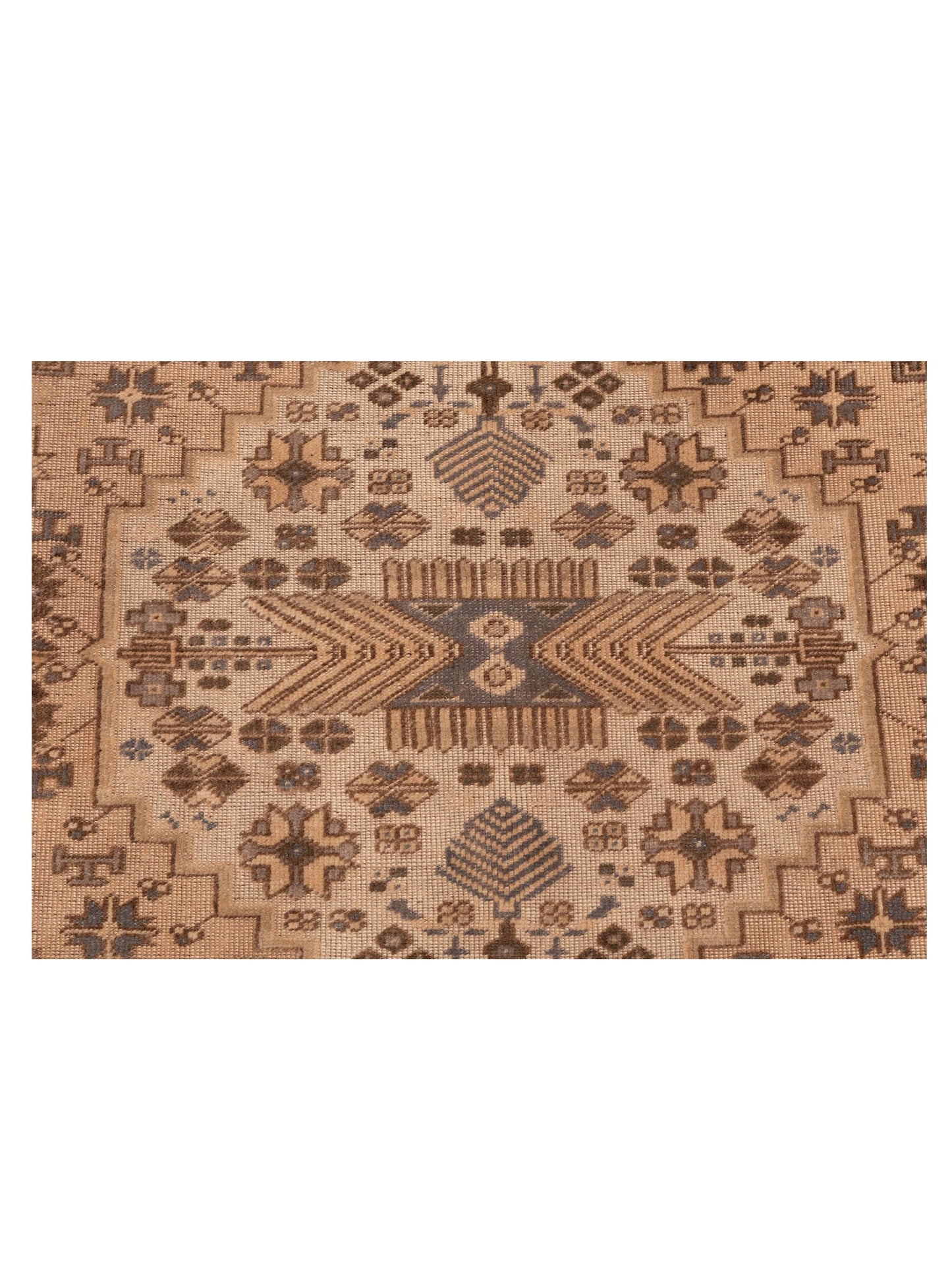 Old Anatolian 149817 Brown Brown 6.3x10 Hand Knotted Rug