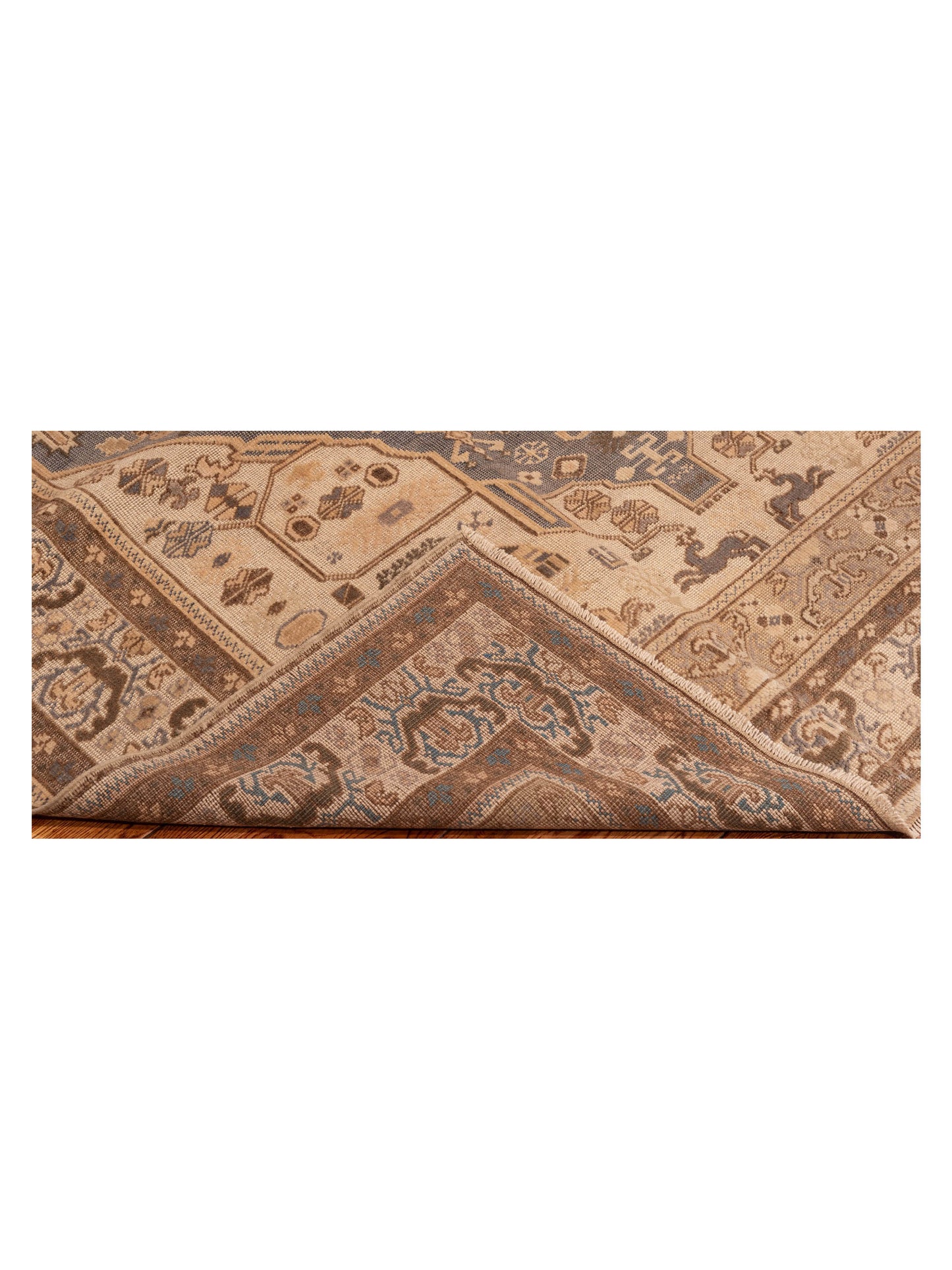 Old Anatolian 149817 Brown Brown 6.3x10 Hand Knotted Rug
