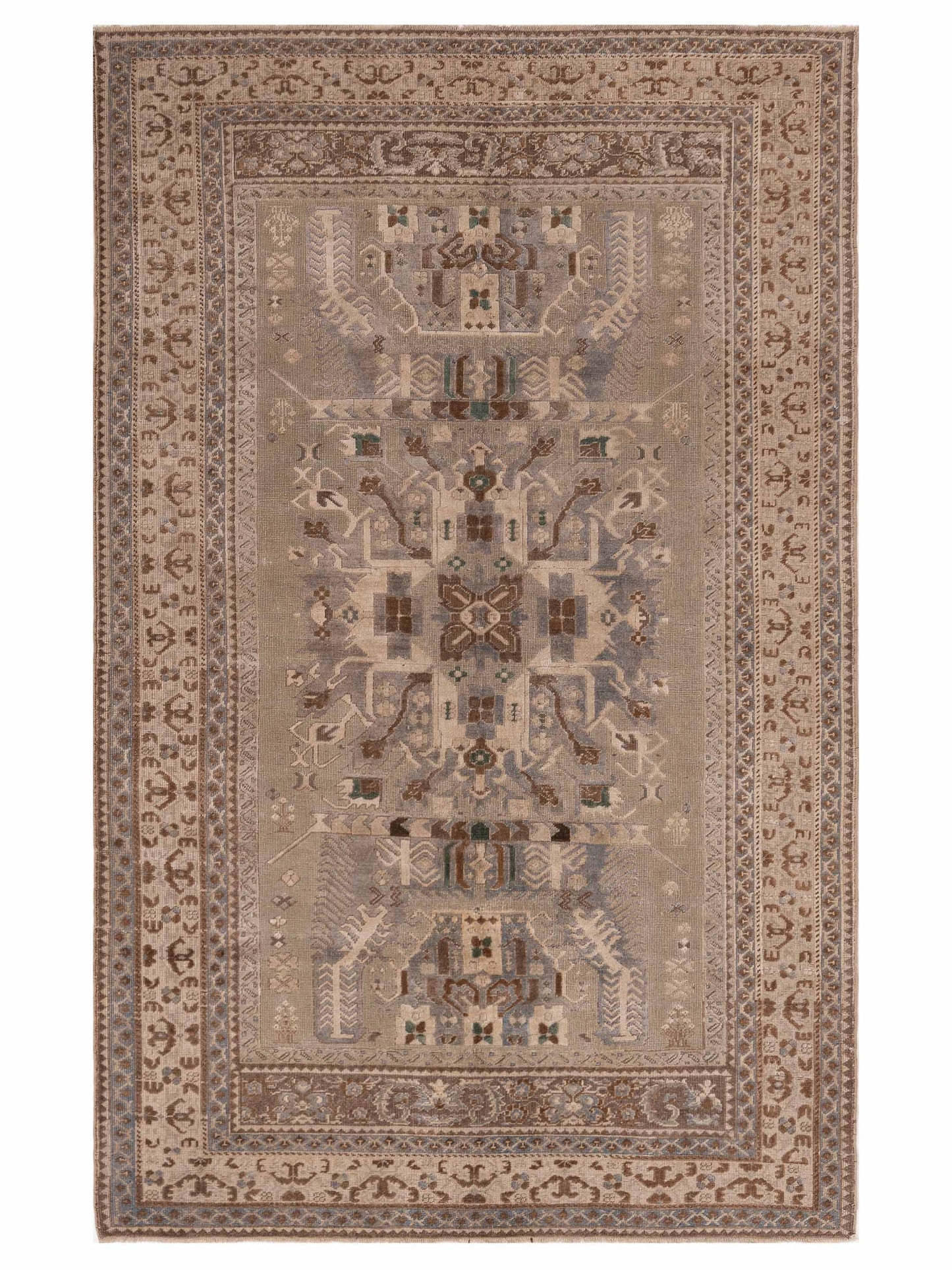 Pasha Old Anatolian Brown Brown Traditional