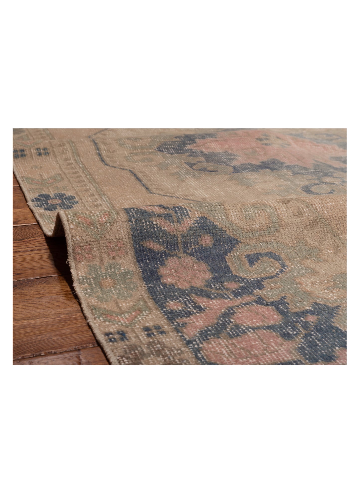 Old Anatolian 149848 Pink Beige 4.3x6.9 Hand Knotted Rug