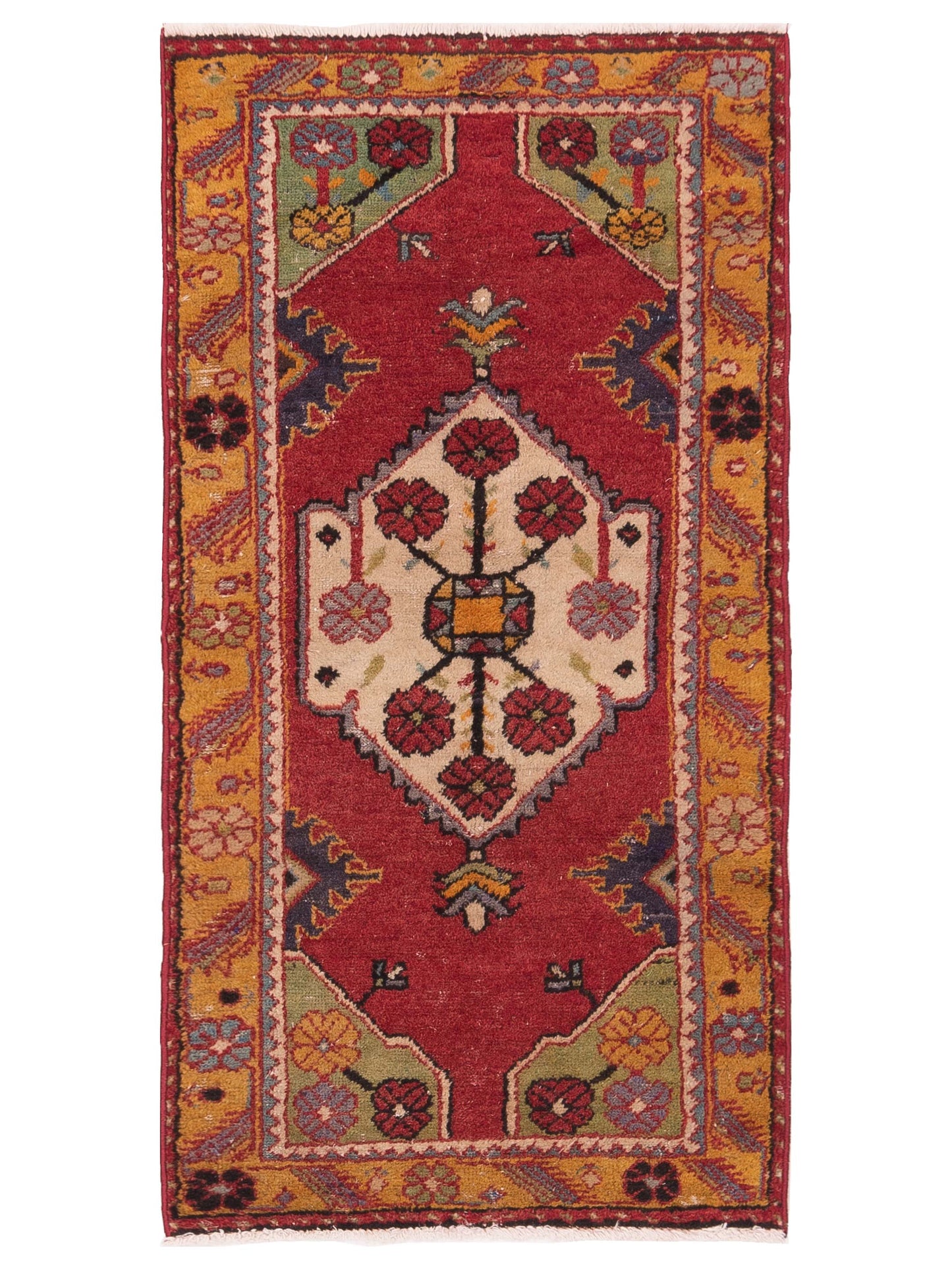 Pasha Old Anatolian Red Yellow Traditional