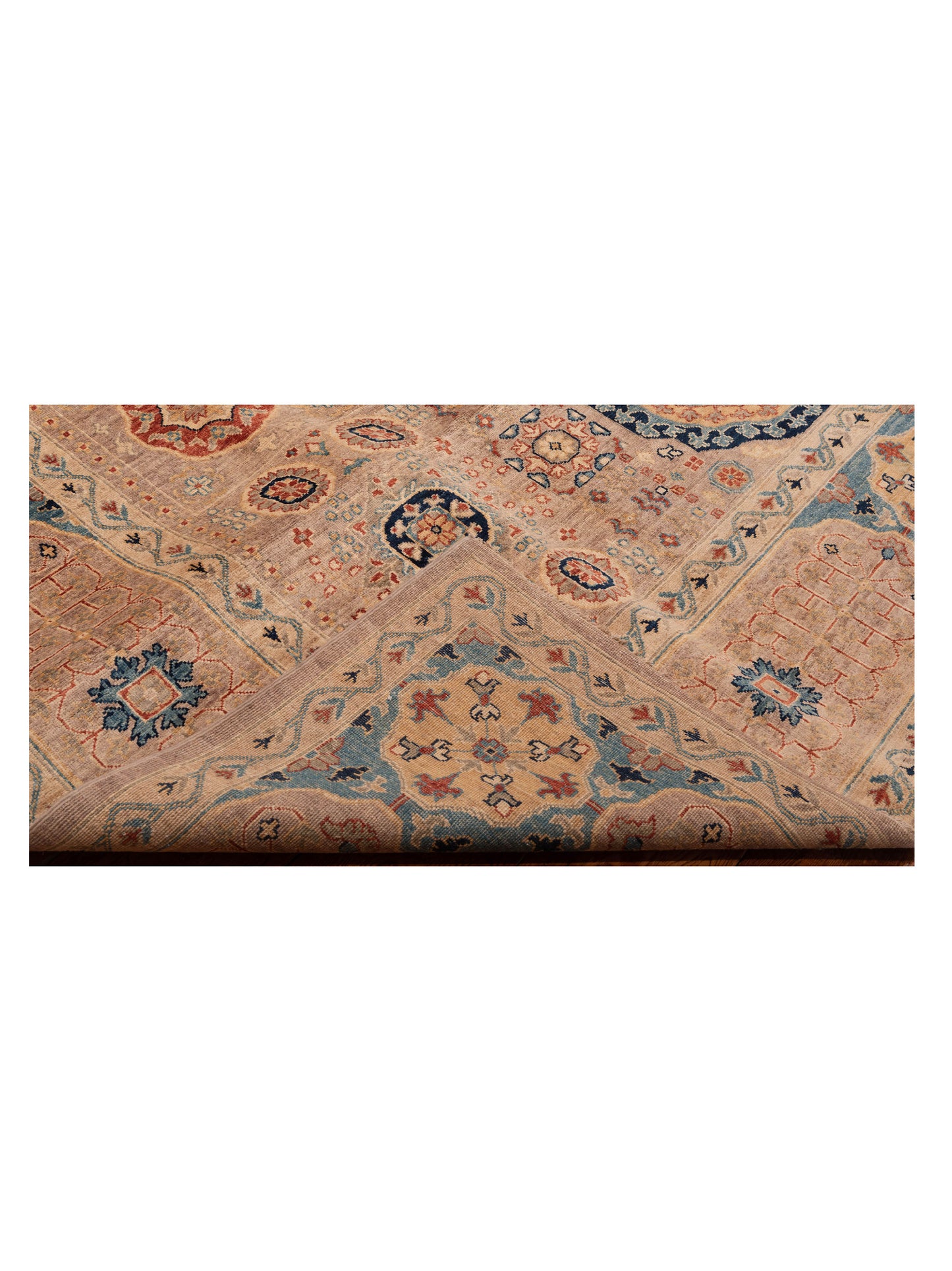 Mamluk 149937 Light Brown Light Brown 9.11x13.7 Hand Knotted Rug