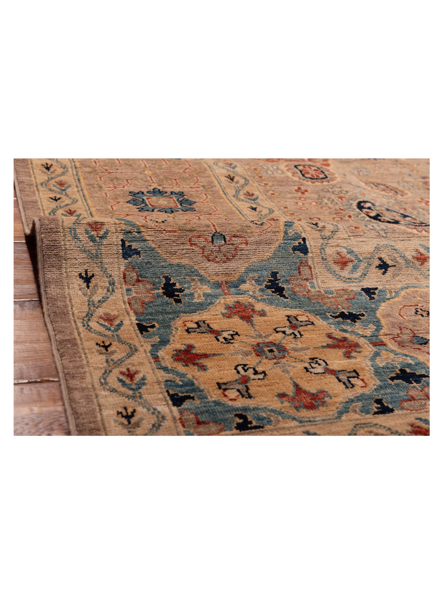 Mamluk 149937 Light Brown Light Brown 9.11x13.7 Hand Knotted Rug