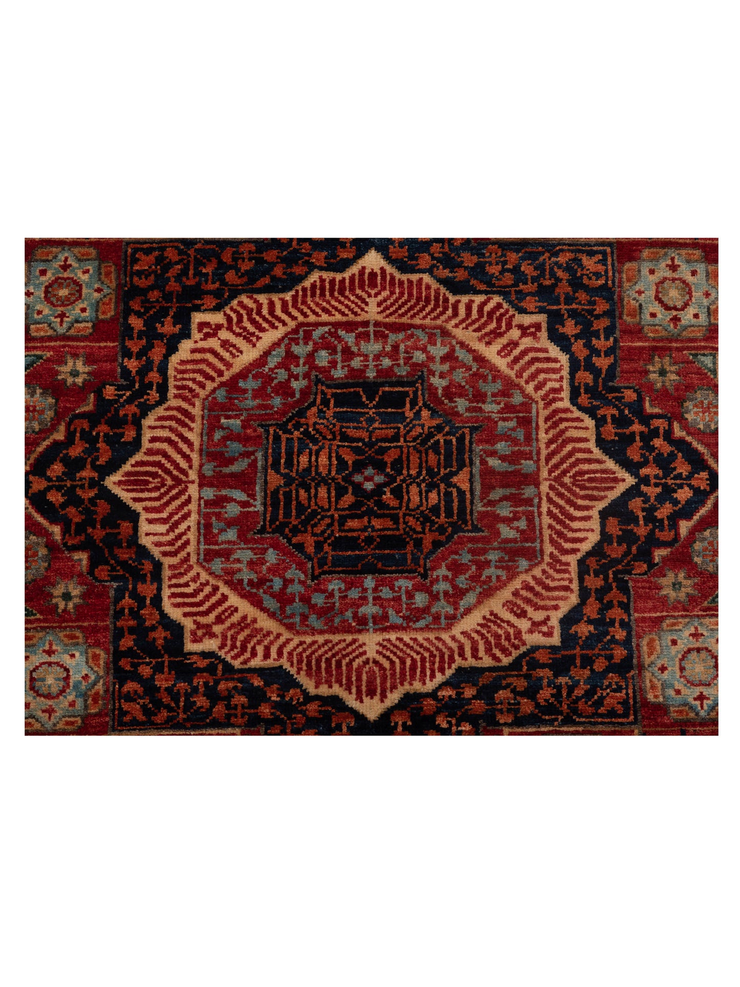 Sultan 149954 Red Red 2.9x10.3 Hand Knotted Rug