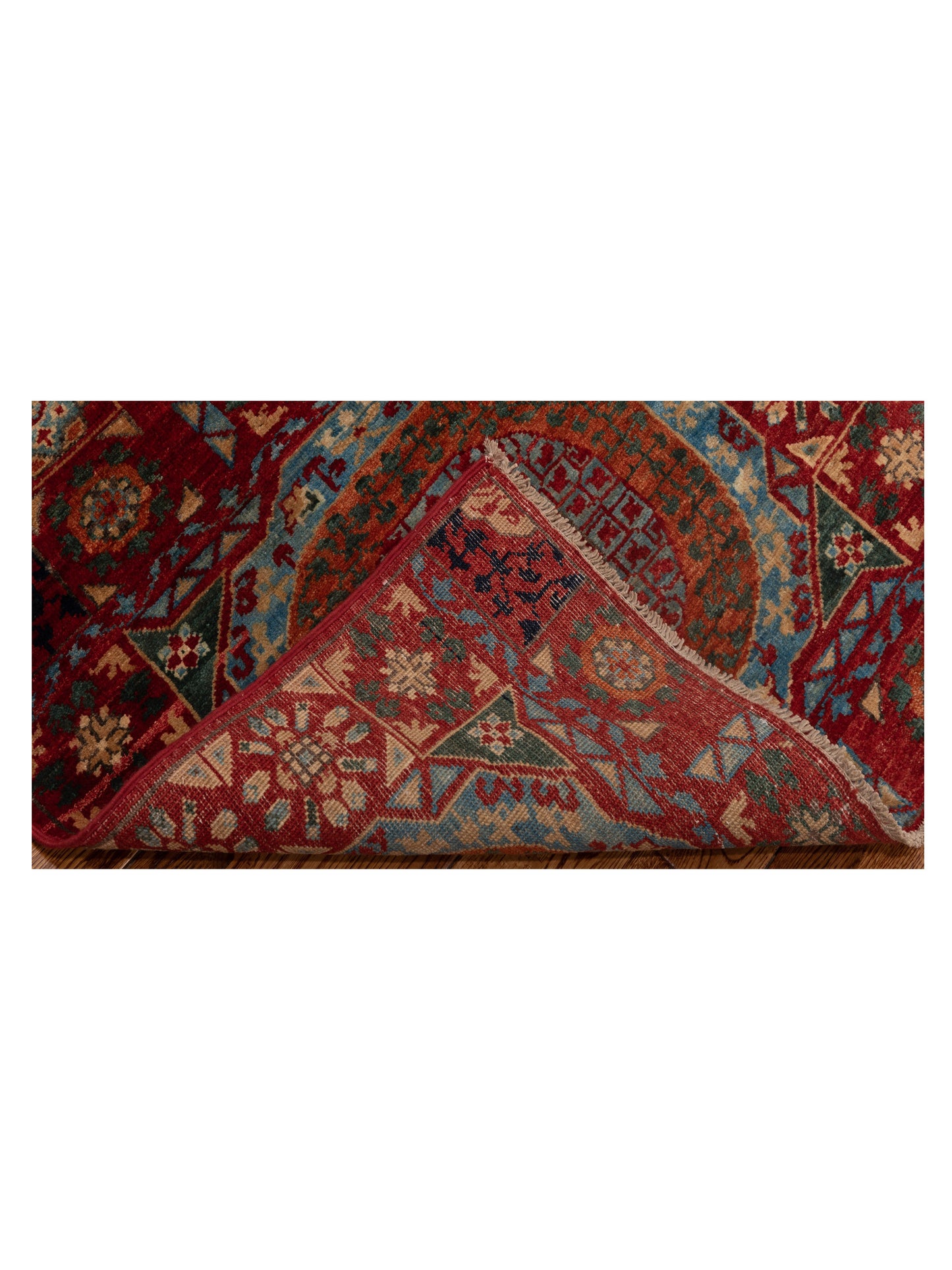 Sultan 149954 Red Red 2.9x10.3 Hand Knotted Rug