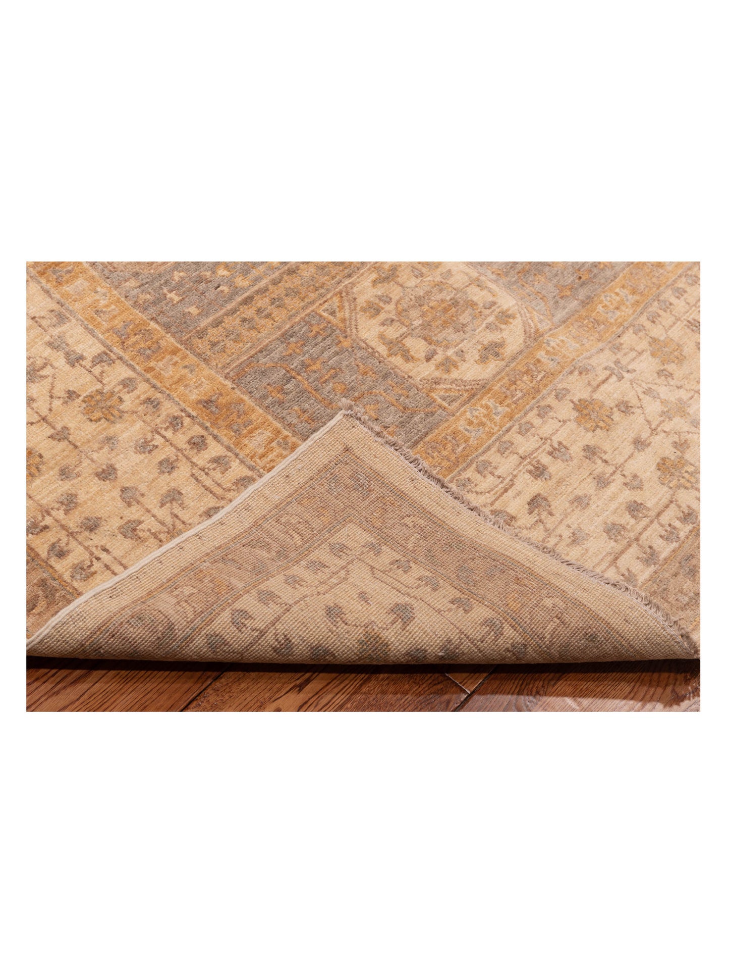 Sultan 149964 Beige Beige 8x9.11 Hand Knotted Rug