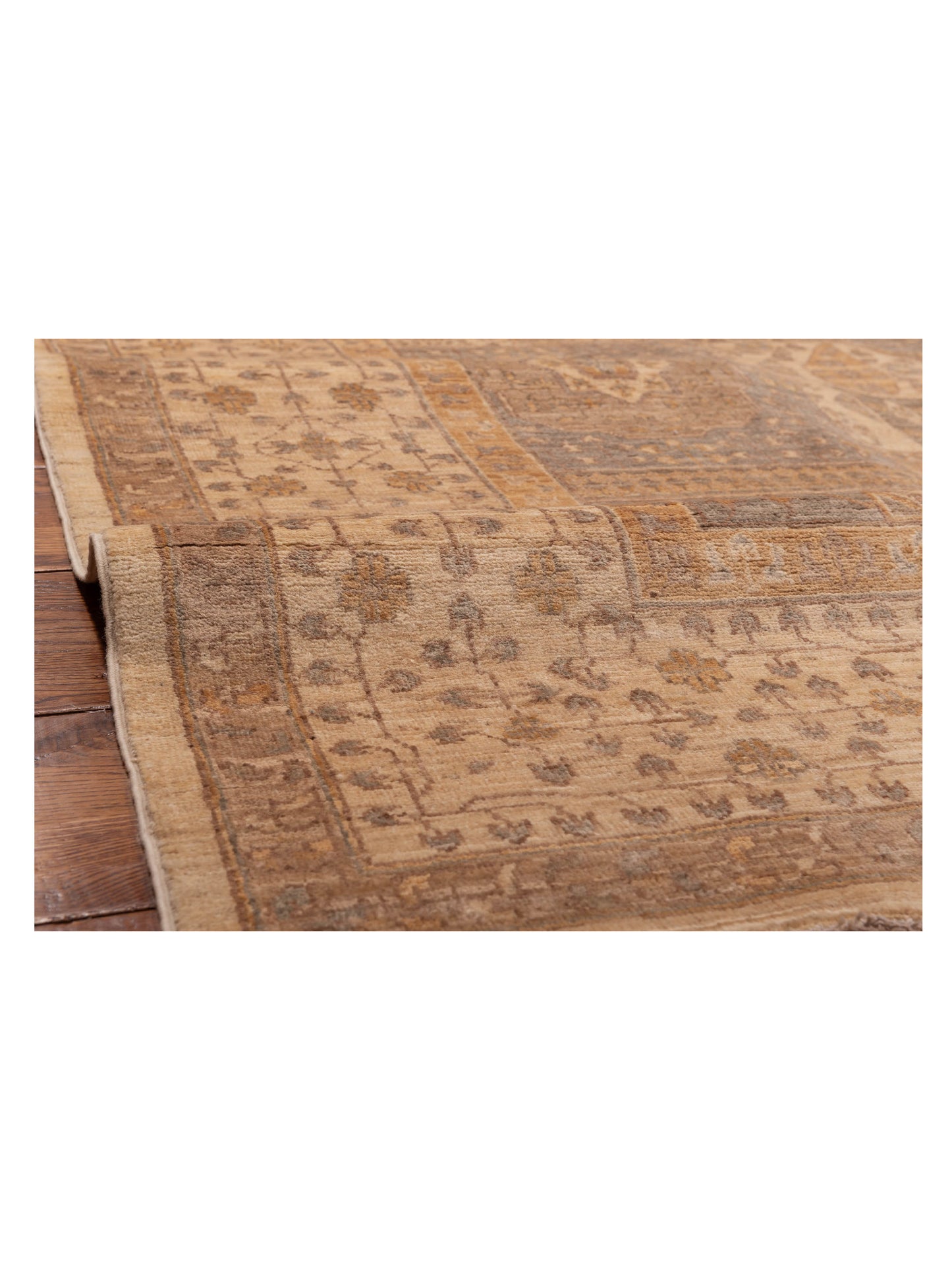 Sultan 149964 Beige Beige 8x9.11 Hand Knotted Rug