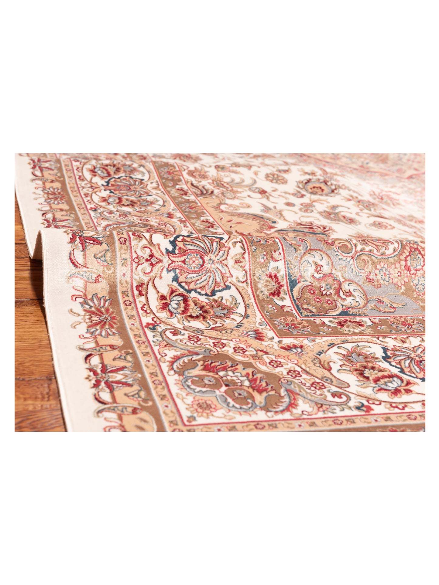 Antalya 150015 Ivory Ivory 6.5x10 Machine Made Rug