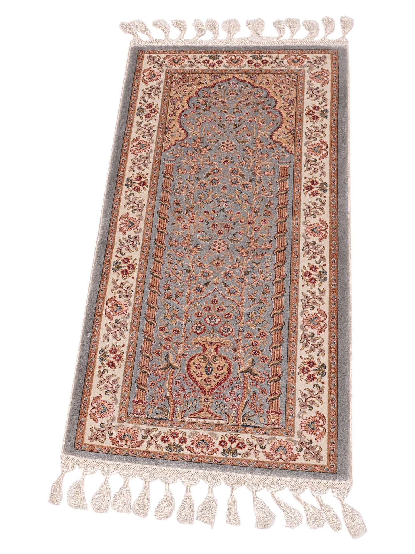 Antalya 150046 Blue Ivory 1.9x3.11 Machine Made Rug