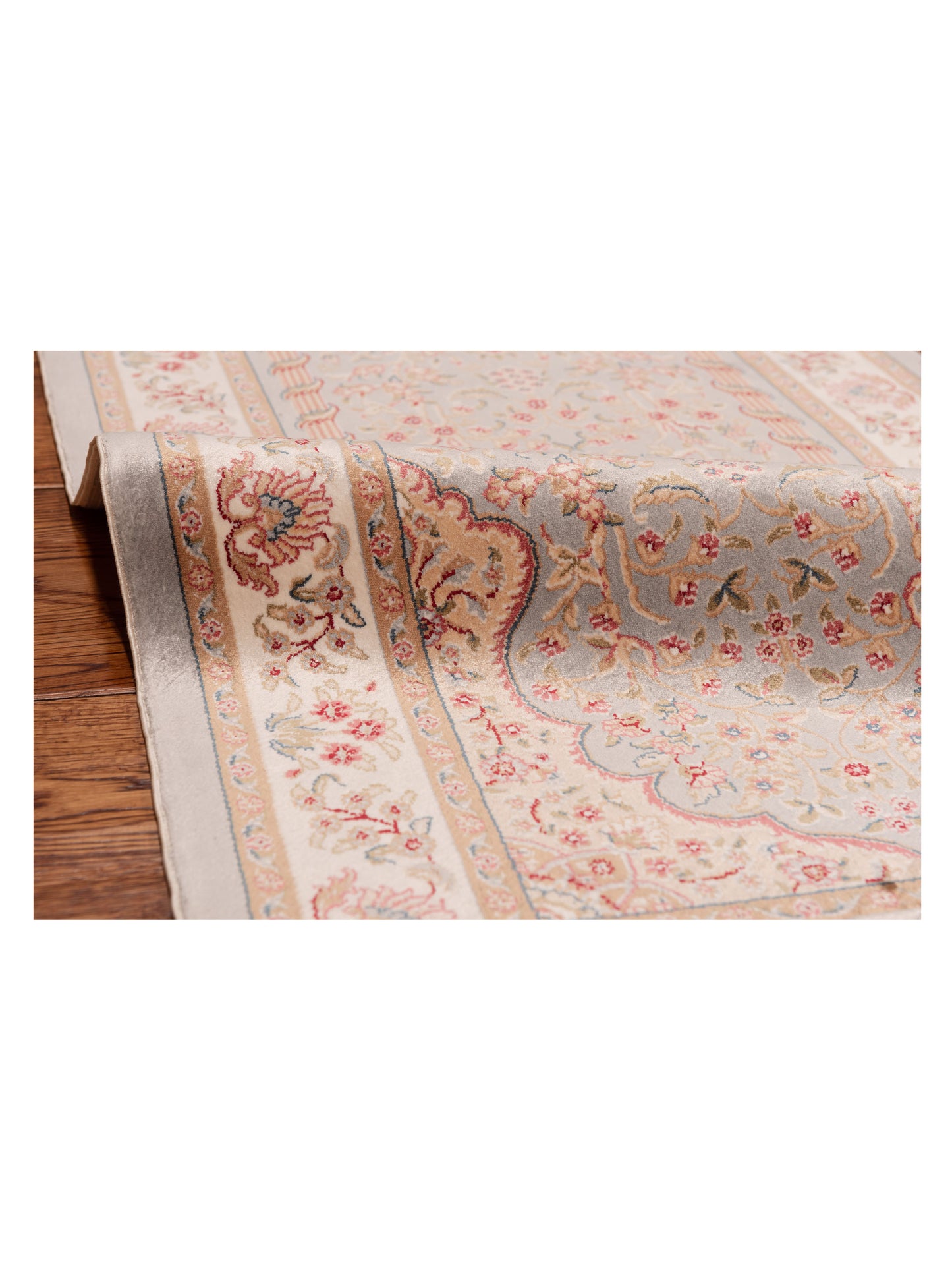 Antalya 150046 Blue Ivory 1.9x3.11 Machine Made Rug