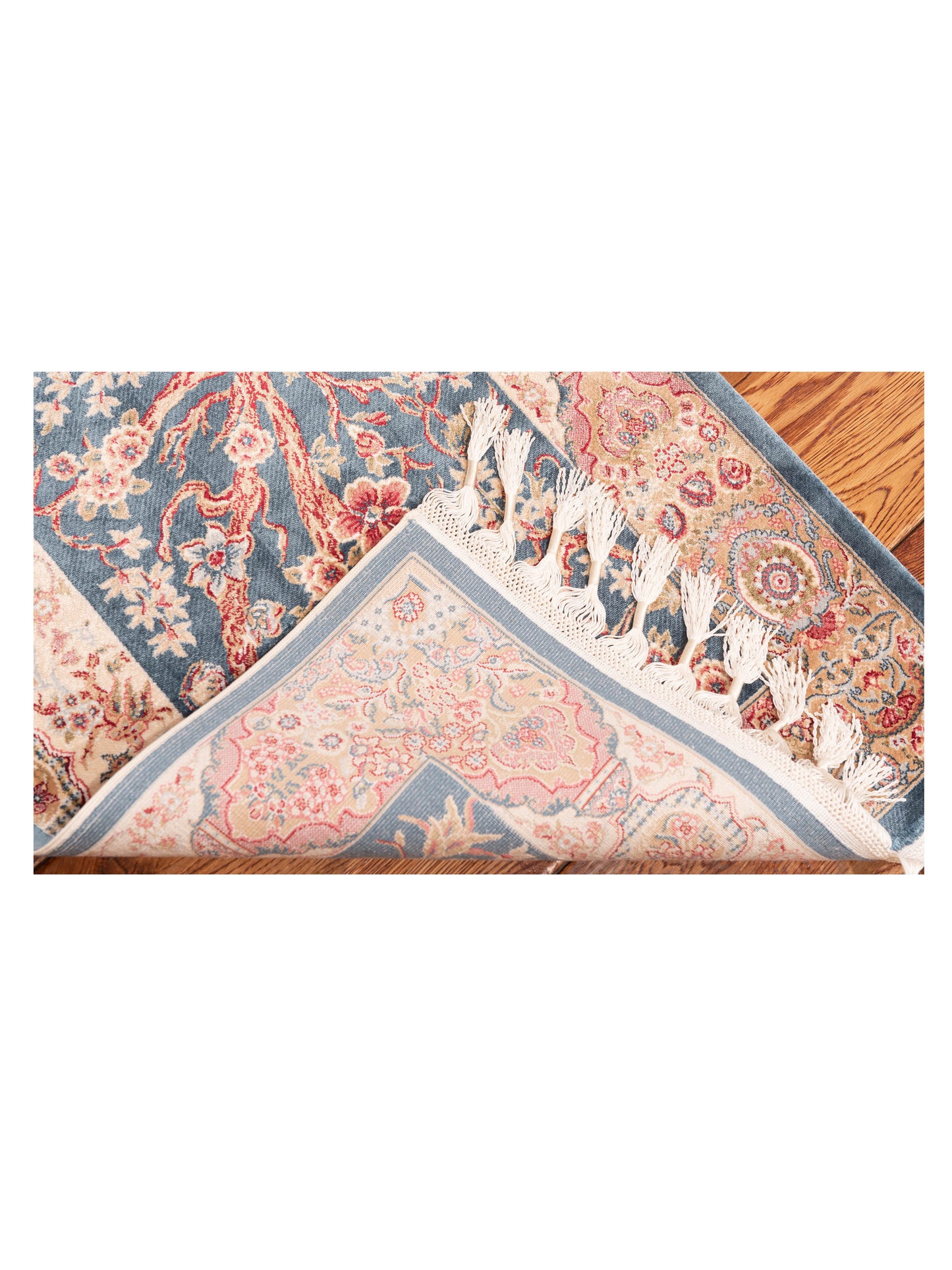 Antalya 150047 Blue Ivory 1.9x3.11 Machine Made Rug