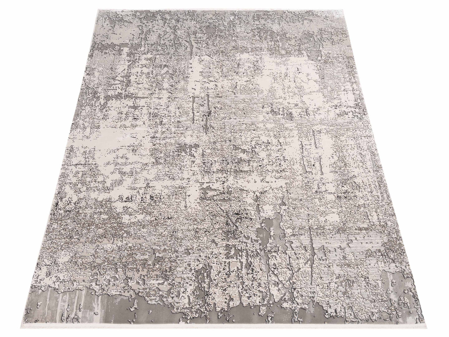 Palermo 150049 Ivory Gray 6.5x9.7 Machine Made Rug