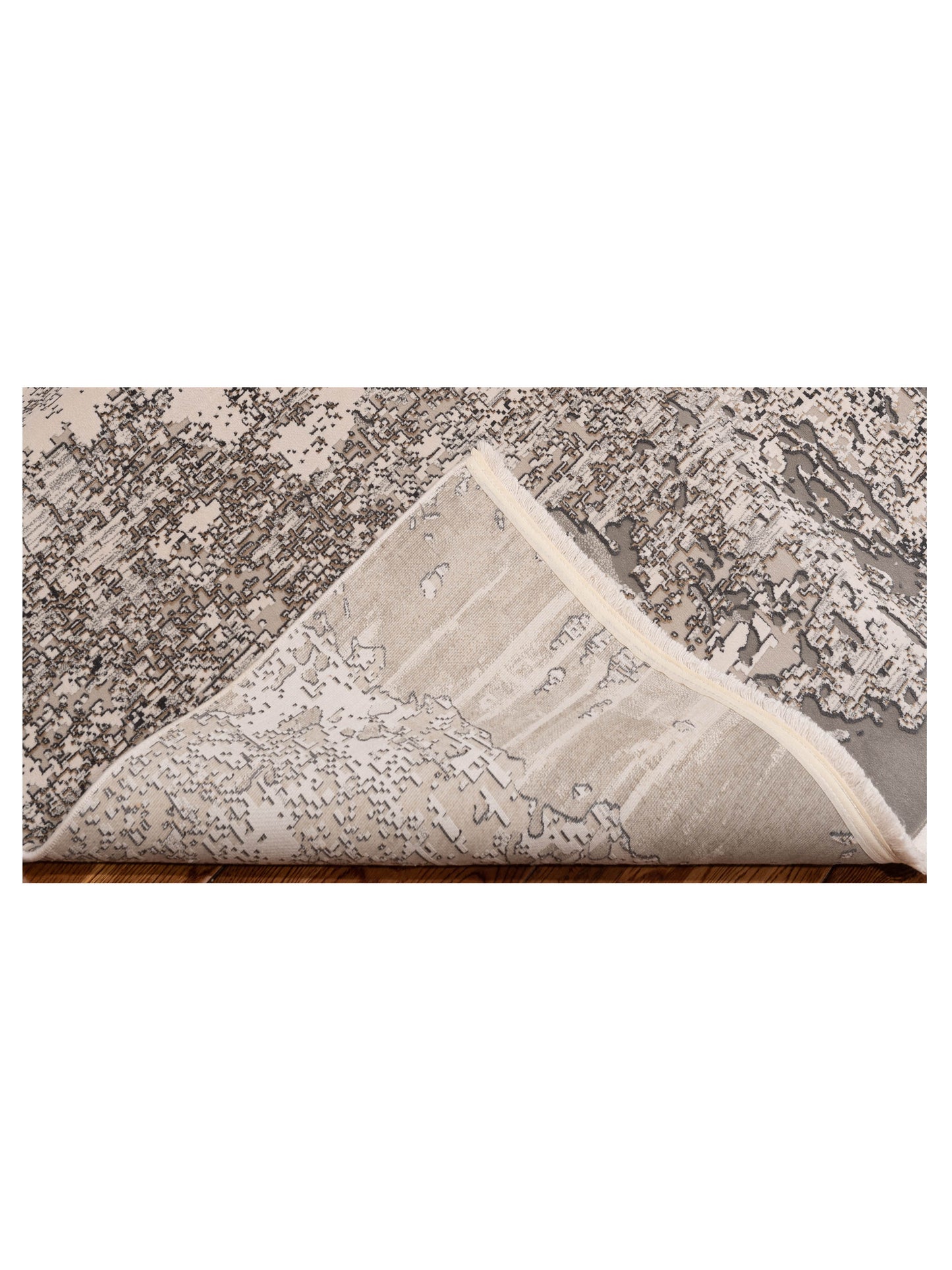 Palermo 150049 Ivory Gray 6.5x9.7 Machine Made Rug