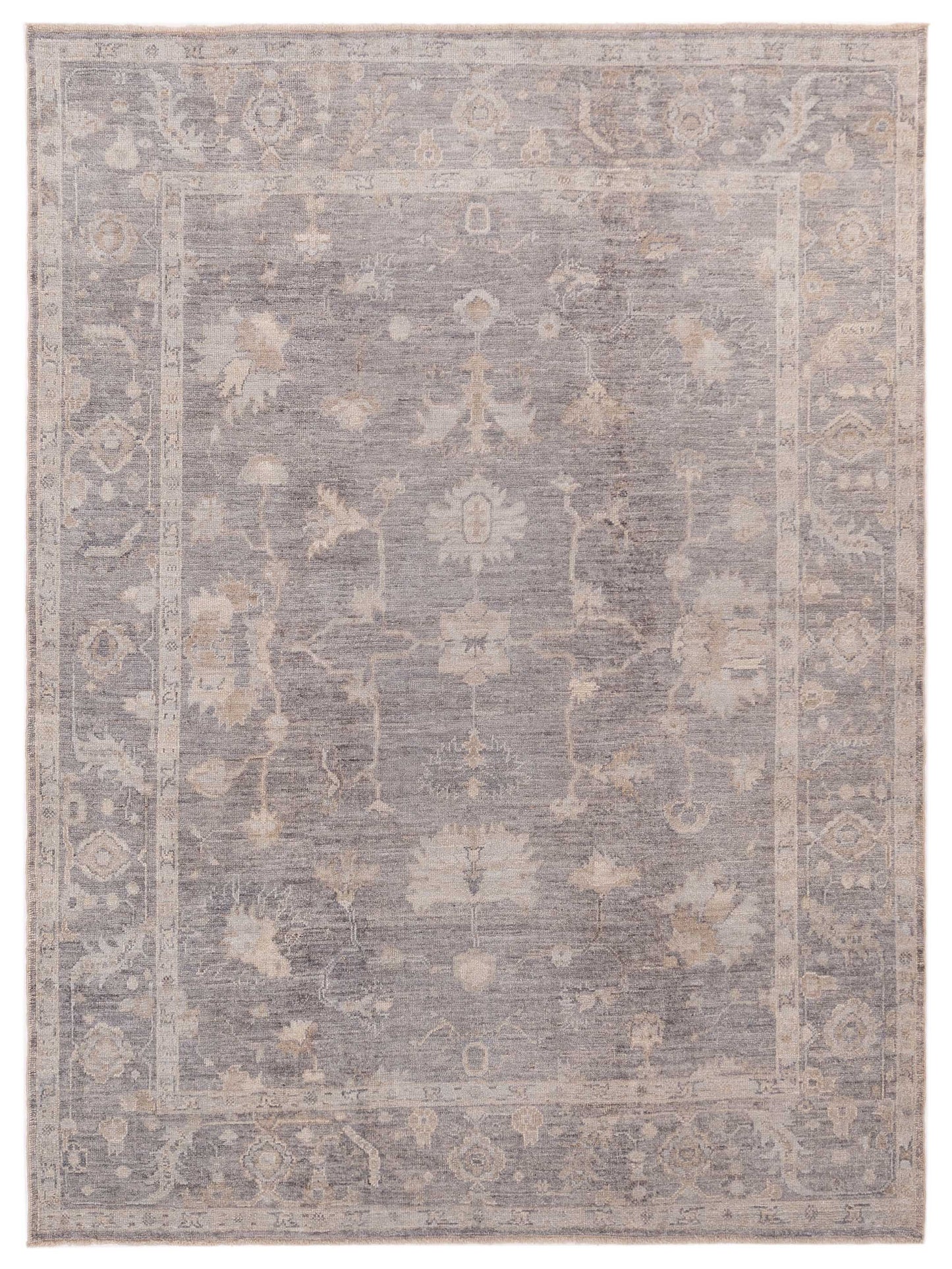 Anadol Angora Oushak Ivory Ivory Traditional