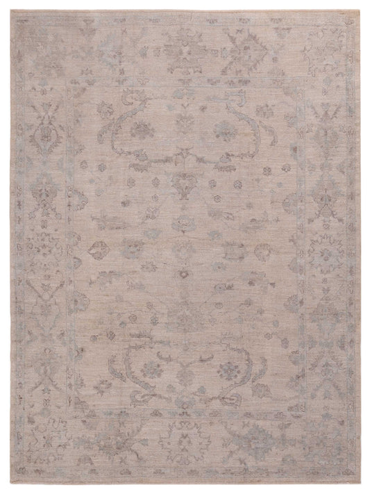 Anadol Angora Oushak  Ivory Ivory Traditional