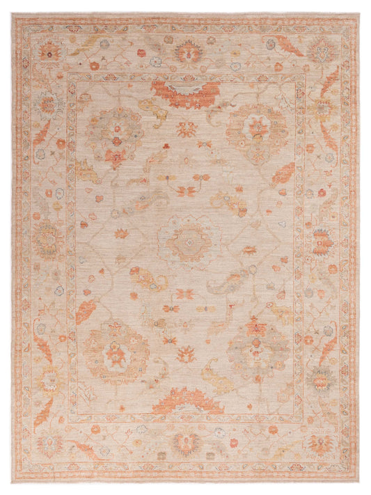 Anadol Angora Oushak  Beige Beige Traditional