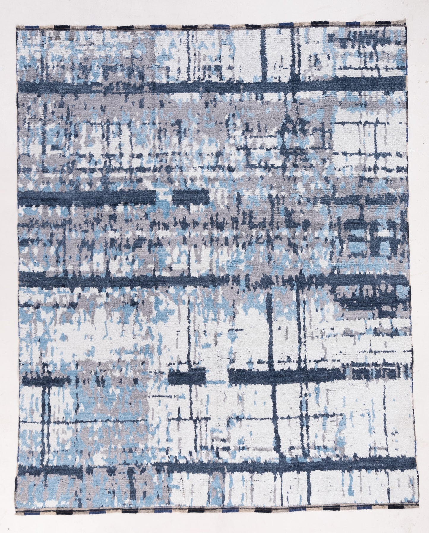 Pasha Atlas Gray Ivory Contemporary