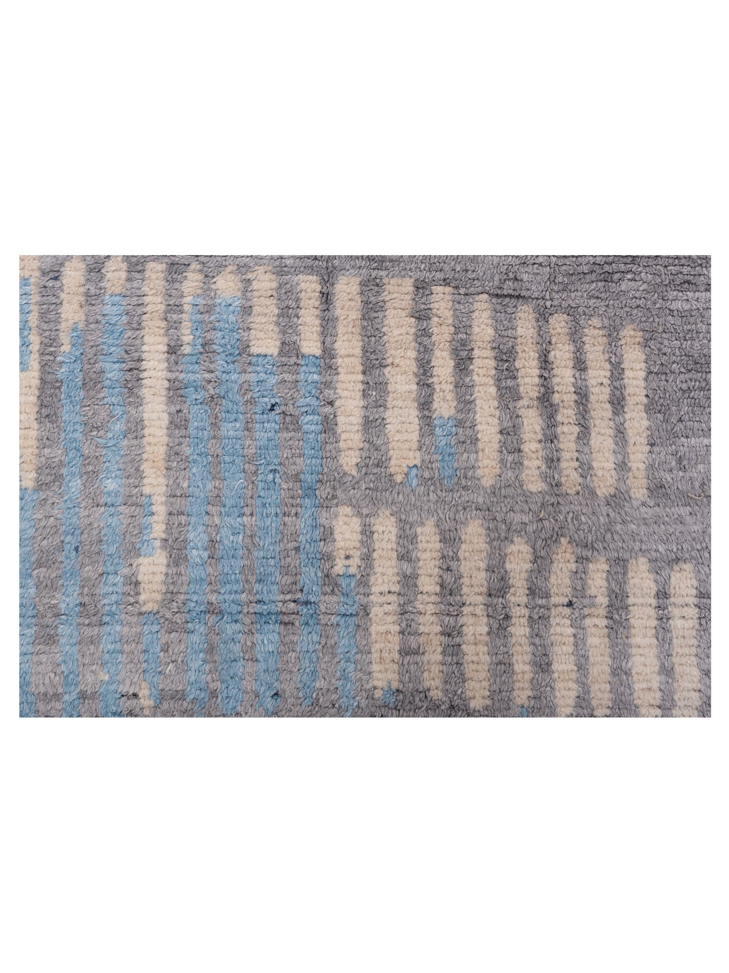 Atlas 150436 Gray Ivory 7.10x9.9 Hand Knotted Rug