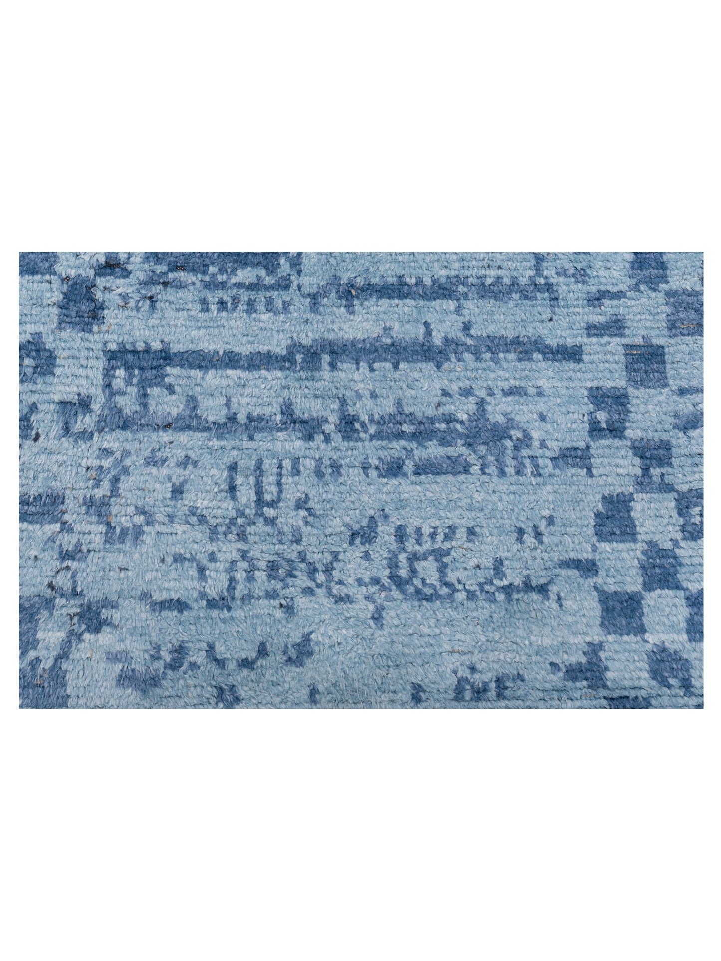 Atlas 150438 Blue Blue 3.11x5.10 Hand Knotted Rug