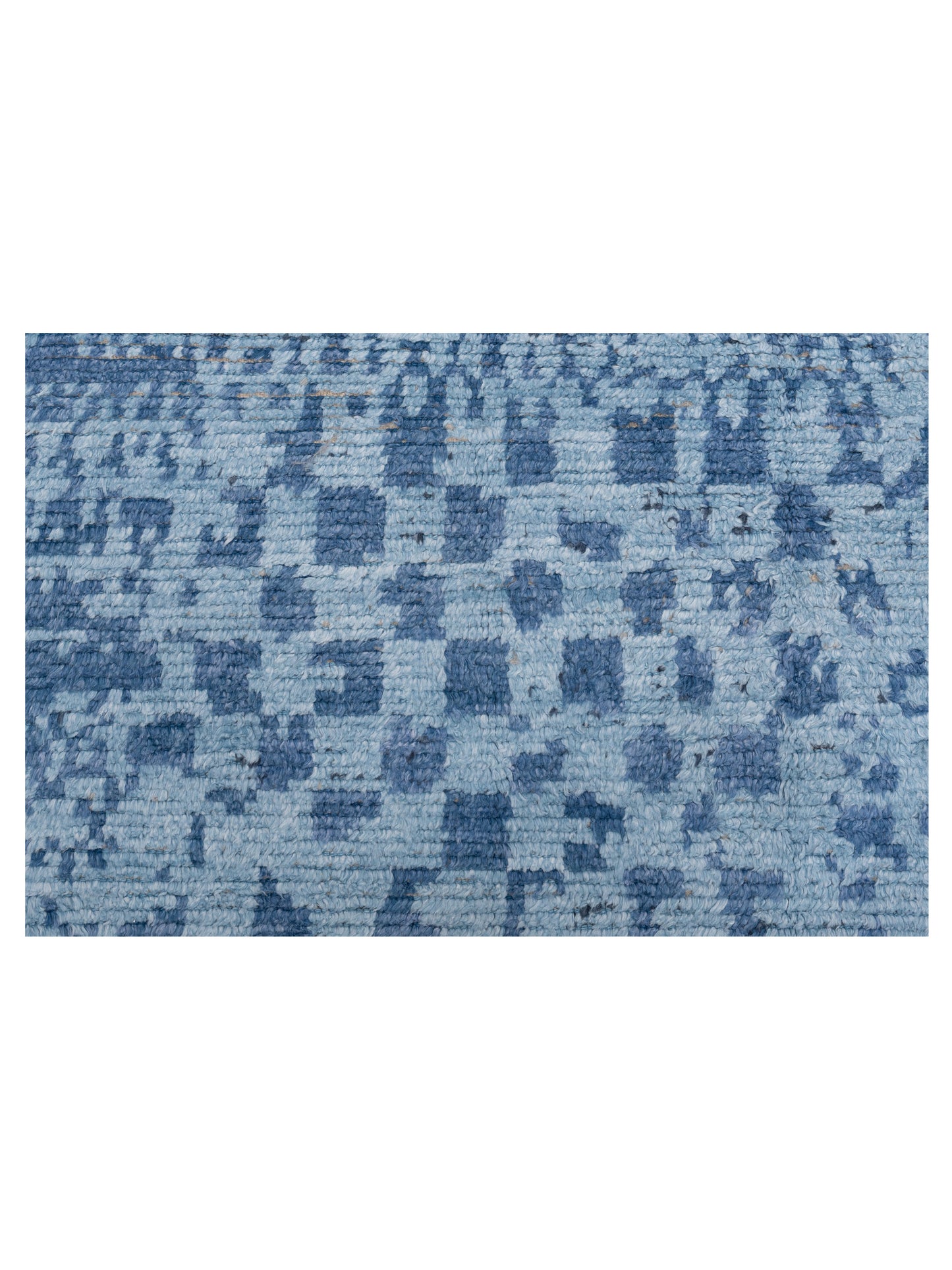 Atlas 150443 Blue Blue 4.1x6 Hand Knotted Rug